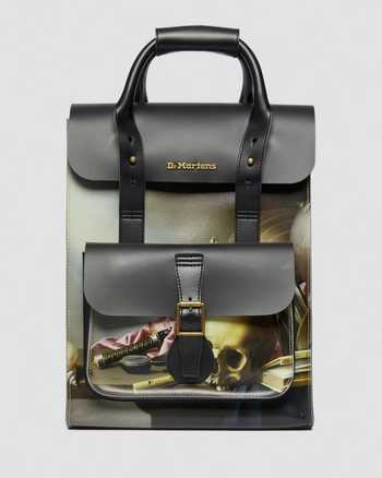 THE NATIONAL GALLERY HARMEN STEENWYCK LEATHER BACKPACK 