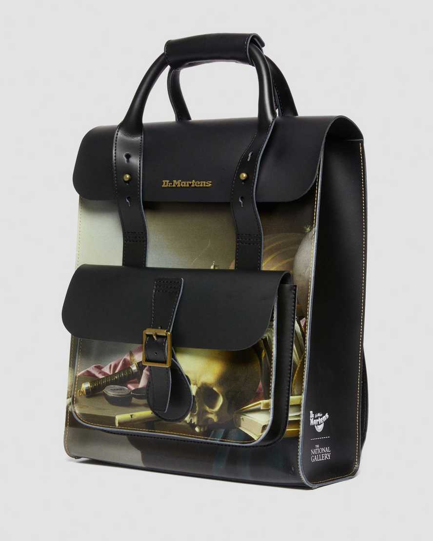THE NATIONAL GALLERY HARMEN STEENWYCK LEDERRUCKSACK THE NATIONAL GALLERY HARMEN STEENWYCK LEDERRUCKSACK  Dr. Martens