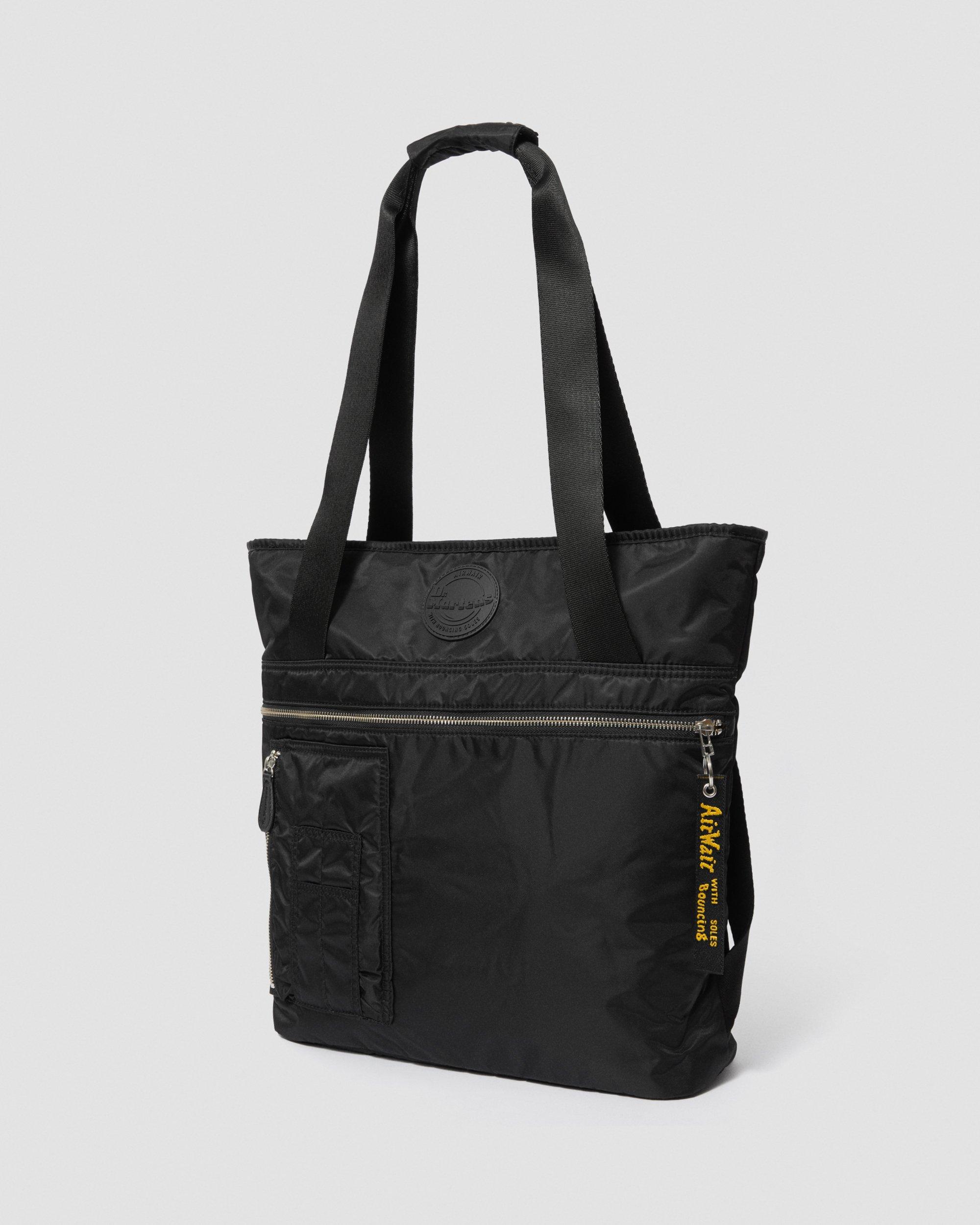 Black Artie recycled-nylon twill tote bag