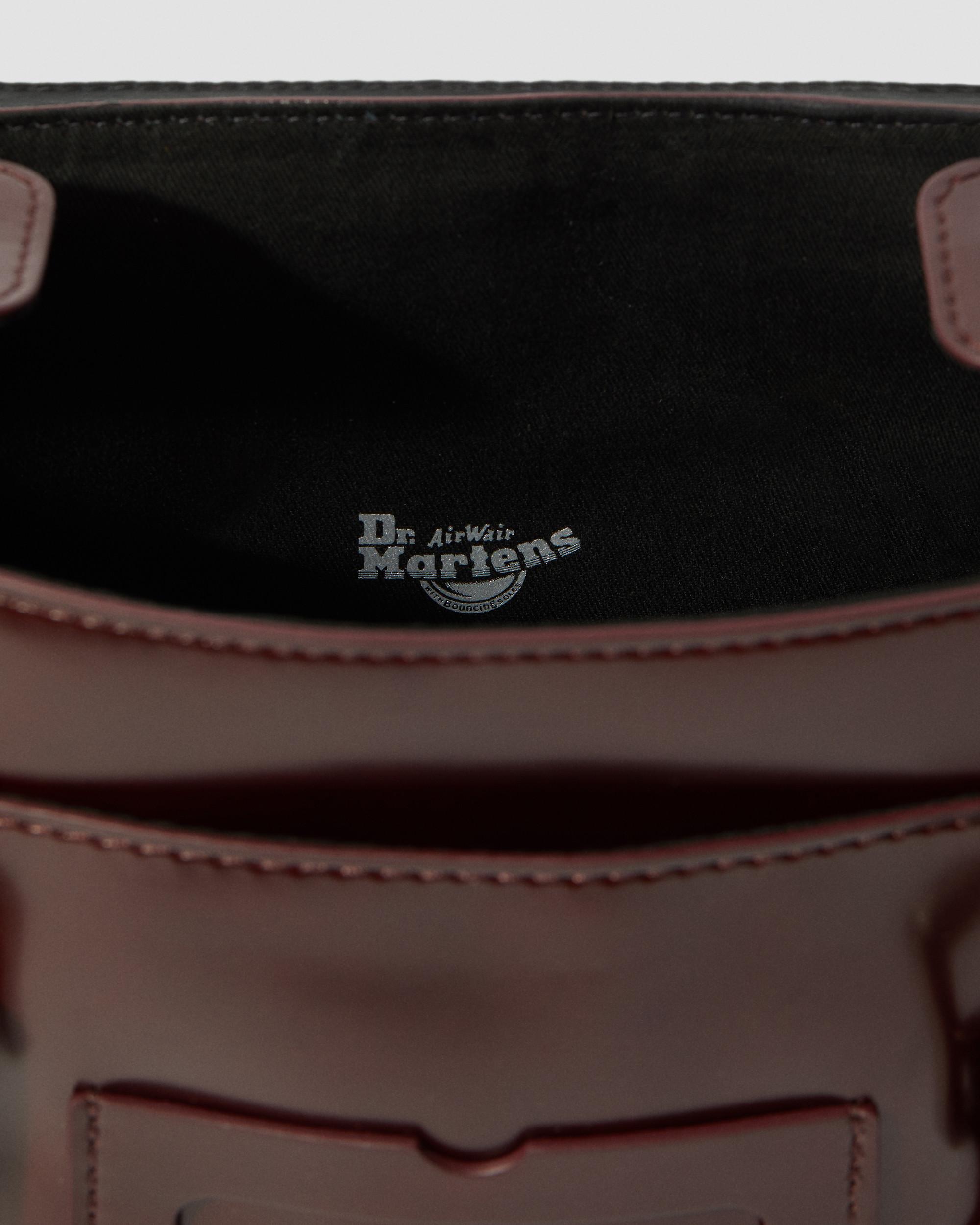 DR MARTENS 11 inch Leather Messenger Bag