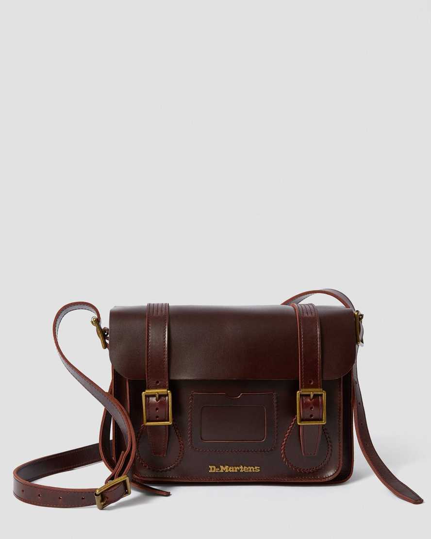 Can be calculated pneumonia Mona Lisa 11 Inch Brando Leather Messenger Bag | Dr. Martens