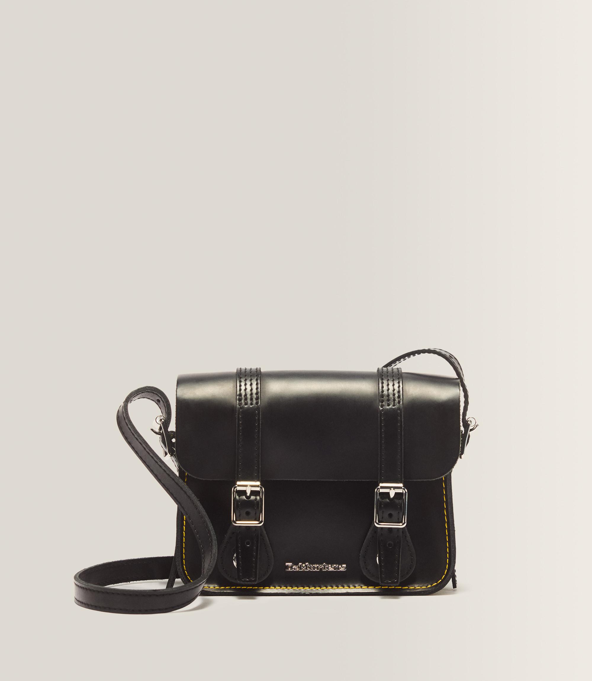 7 Inch Leather Crossbody Bag
