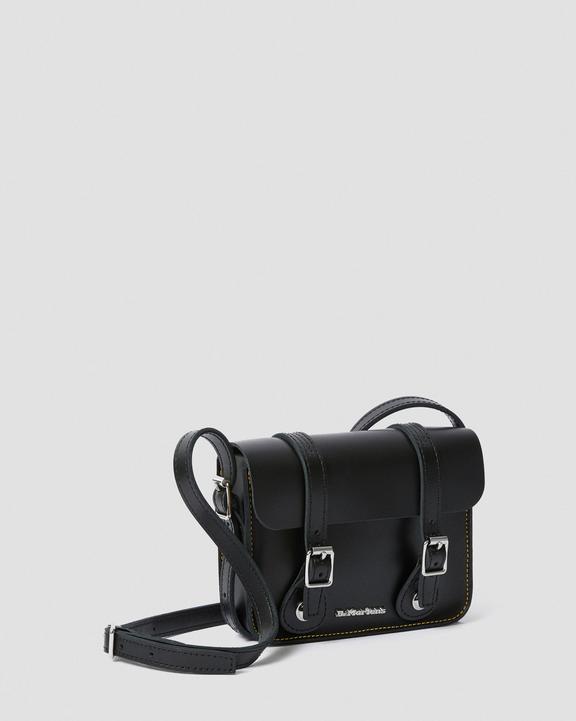 7 Inch Leather Crossbody Bag in Black | Dr. Martens 7 Inch Leather Crossbody Bag in Black | Dr. Martens
