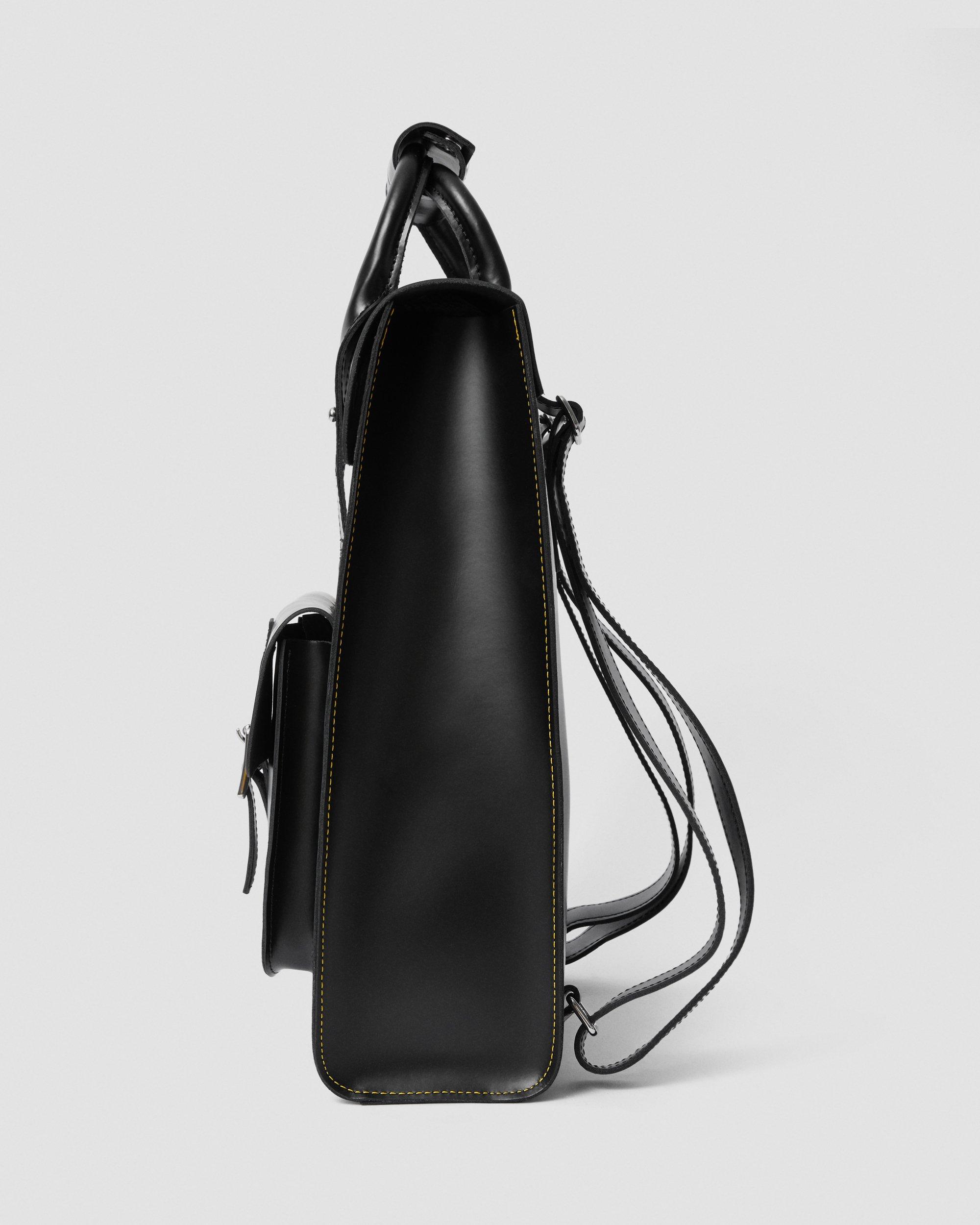 Leather Backpack in BLACK+BLACK | Dr. Martens™