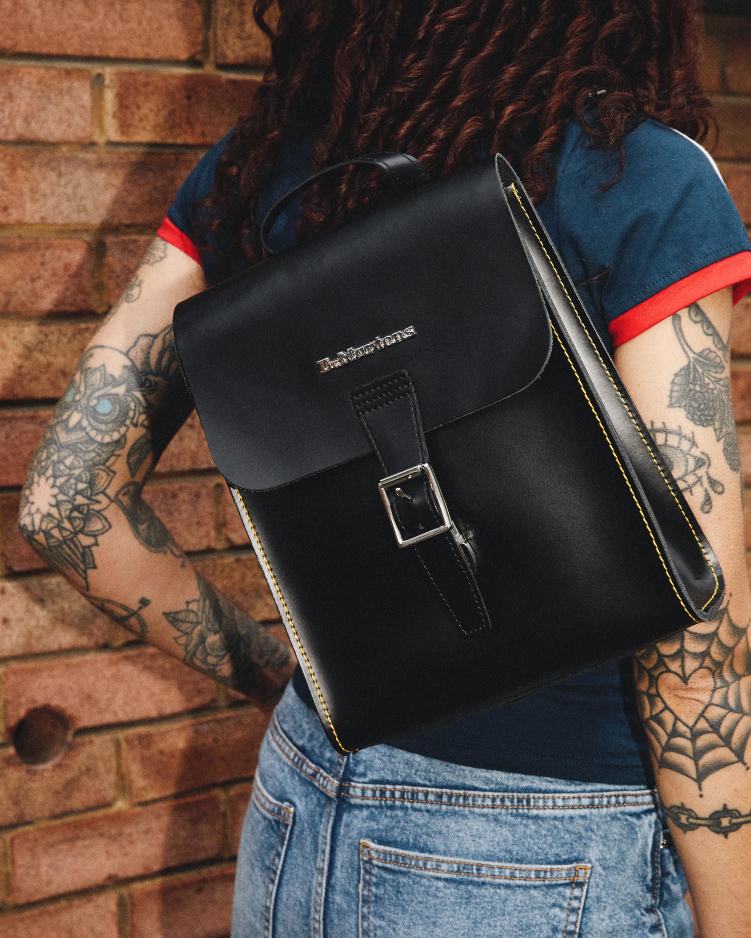 Leather Mini Backpack in Black | Dr. Martens