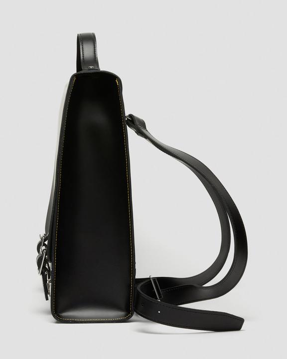 Leather Box Backpack in Black | Dr. Martens Leather Box Backpack in Black | Dr. Martens