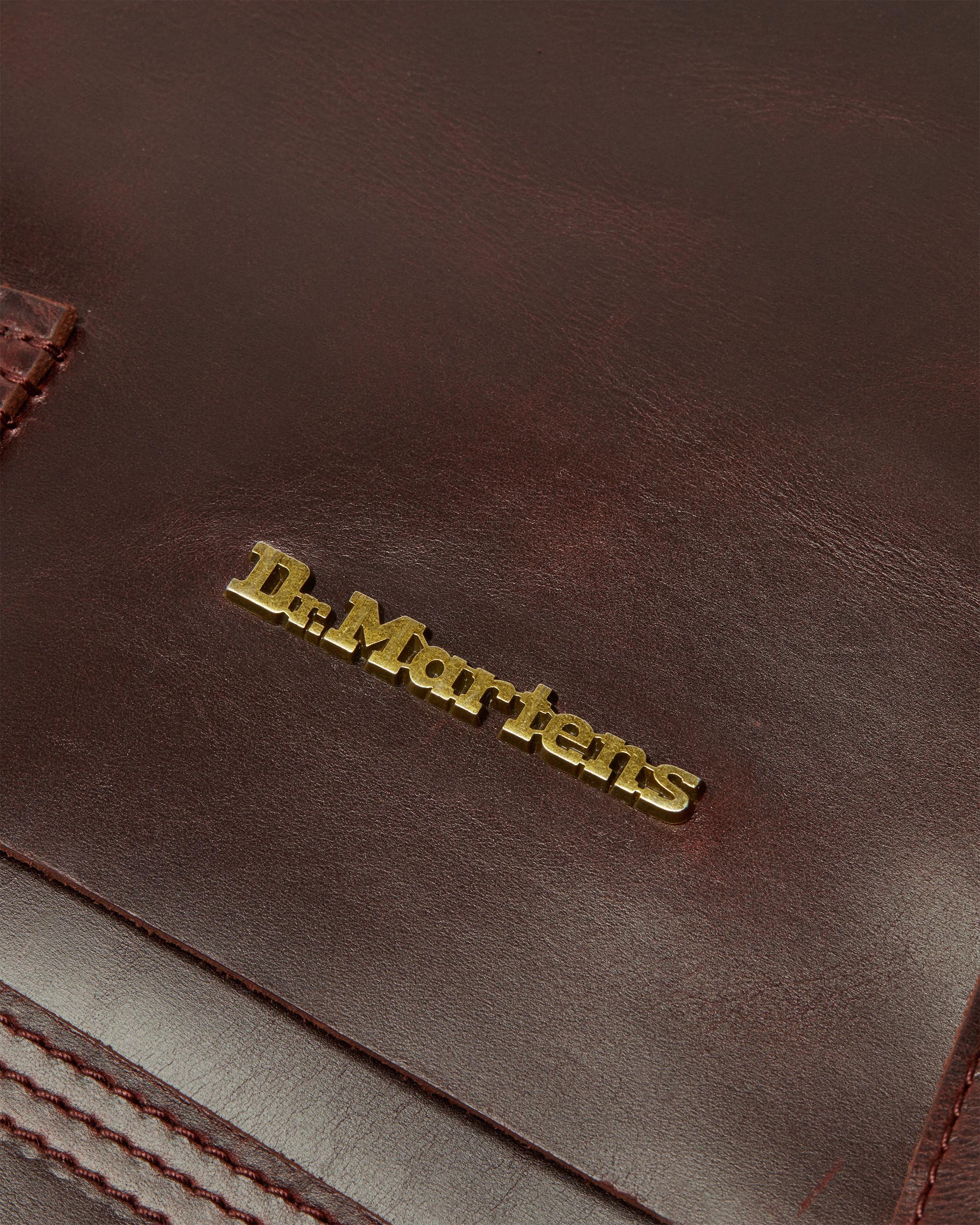 Leather Box Backpack in CHARRO | Dr. Martens™