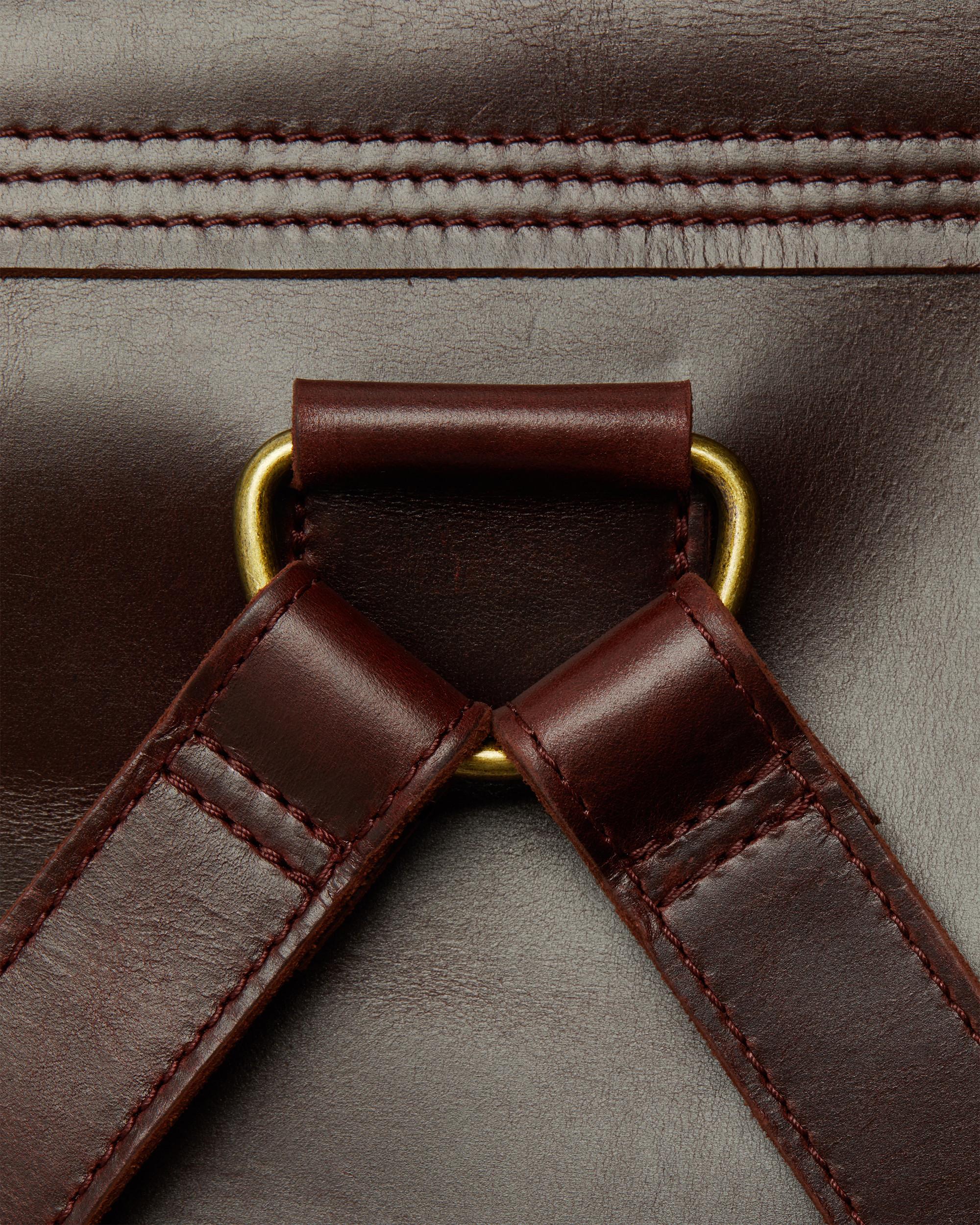 Leather Box Backpack in CHARRO | Dr. Martens™