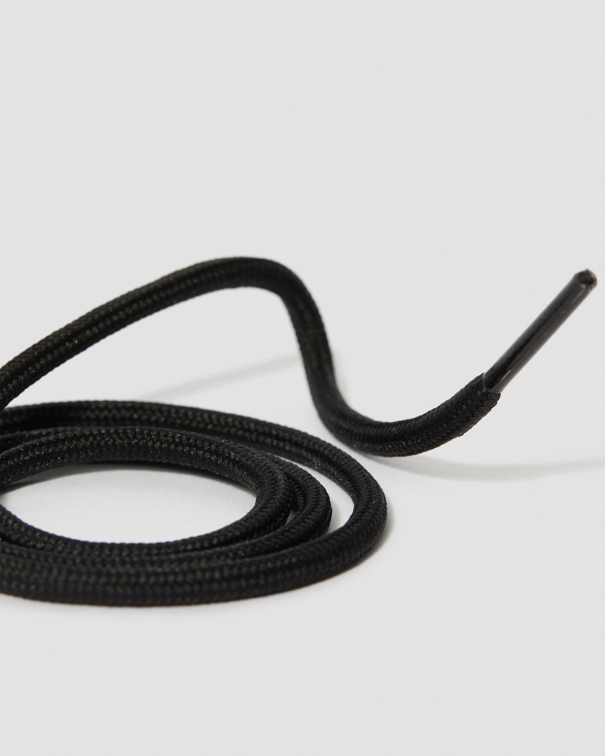 65cm Round Shoe Laces (3 Eye) in Black