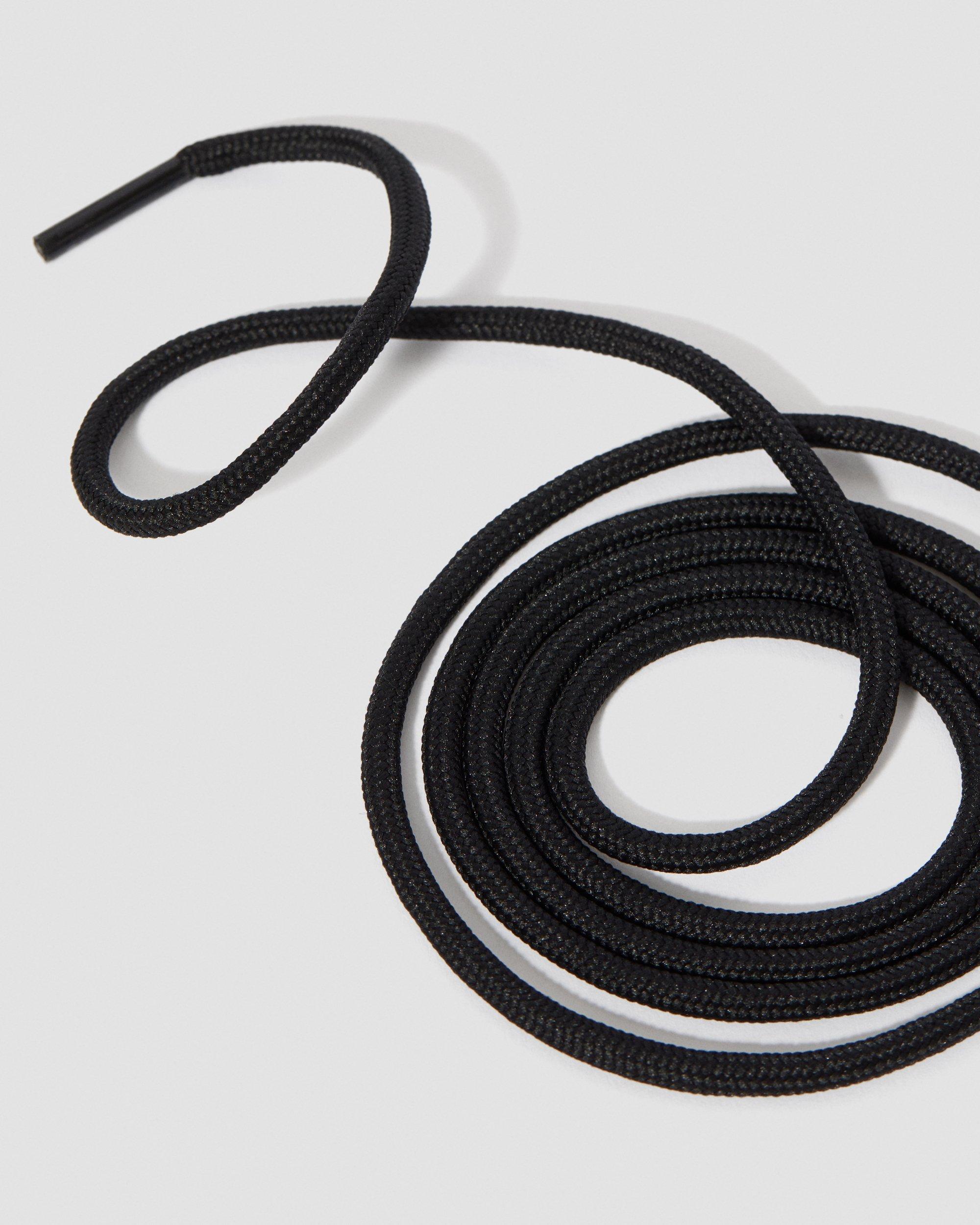 120cm Round Shoe Laces (6-7 Eye) in Black