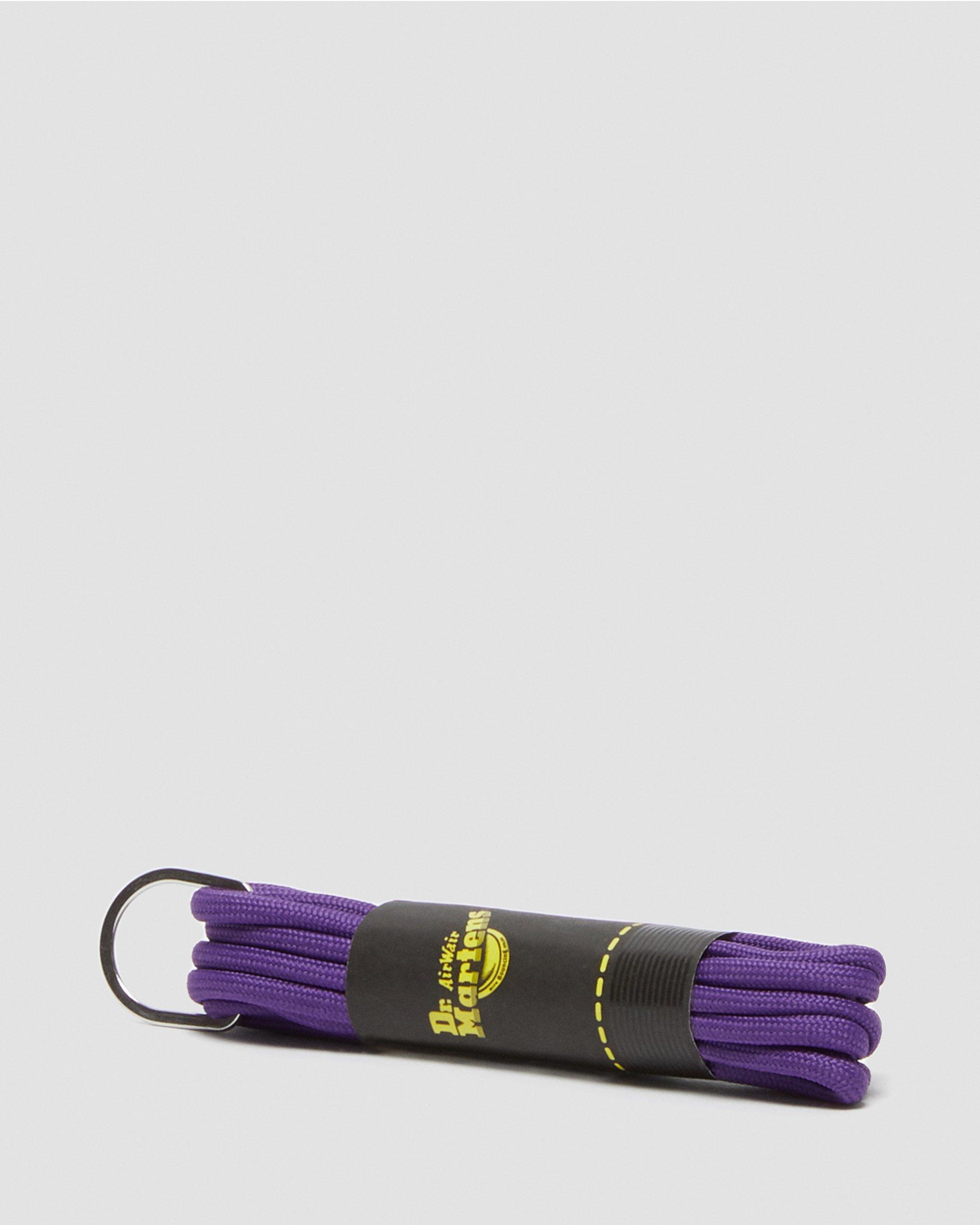 55 Inch Round Shoe Laces (8-10 Eye) in Purple