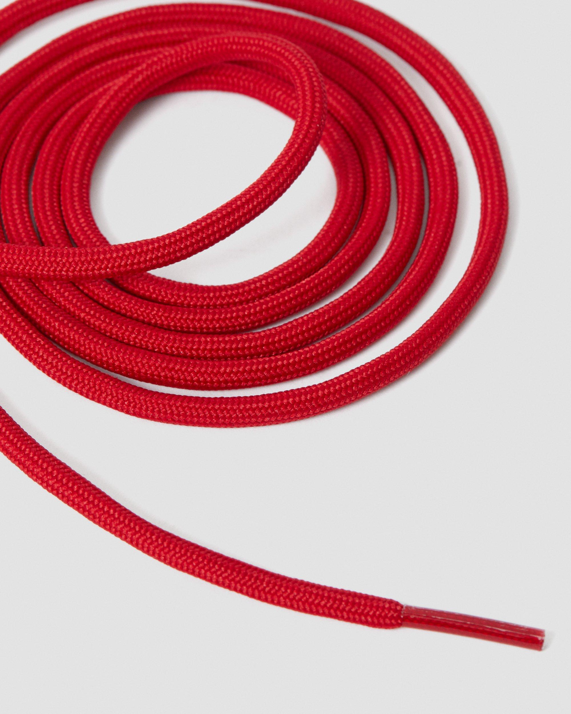 55 Inch Round Shoe Laces (8-10 Eye) in Red