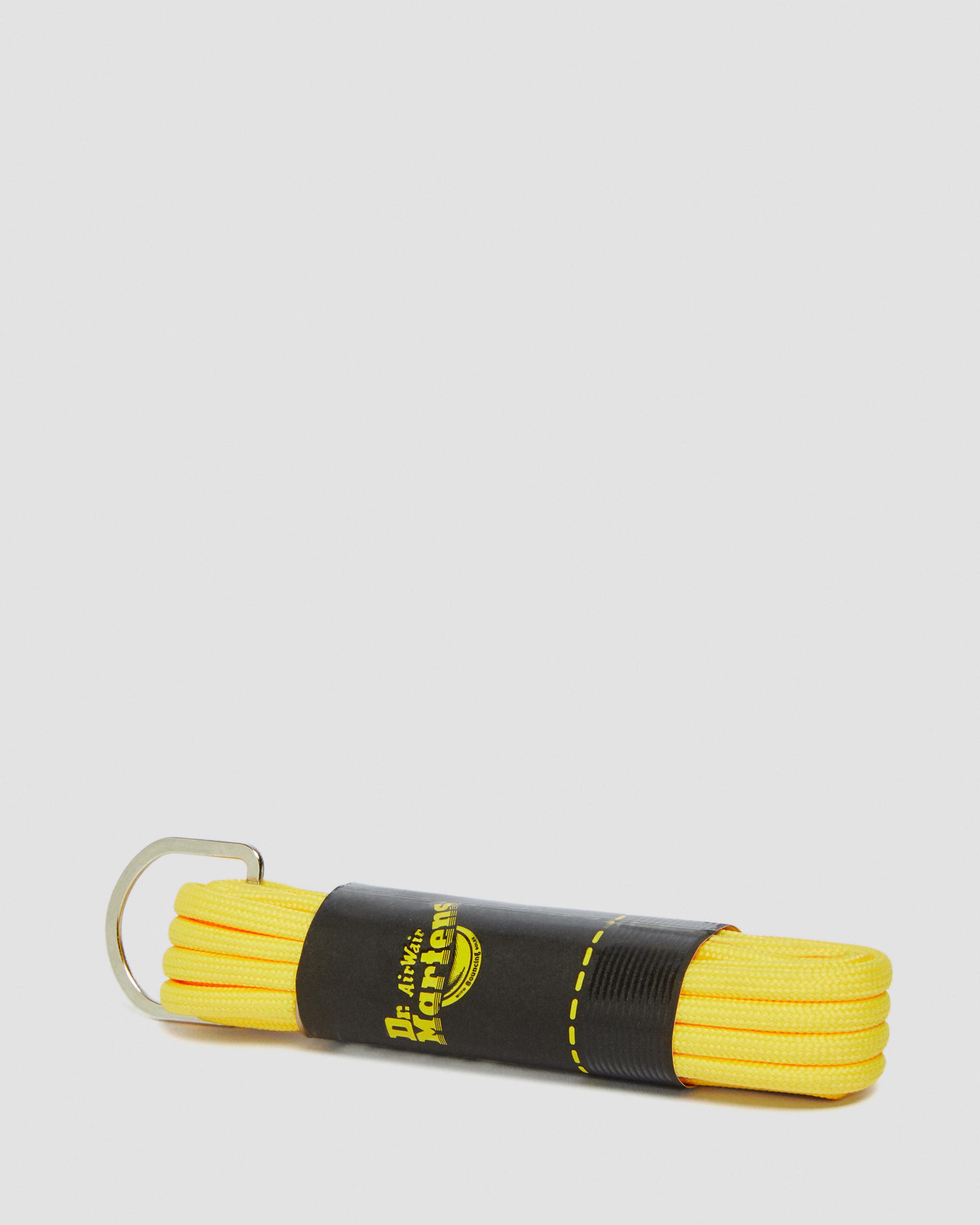 55 Inch Round Shoe Laces (8-10 Eye) in Yellow