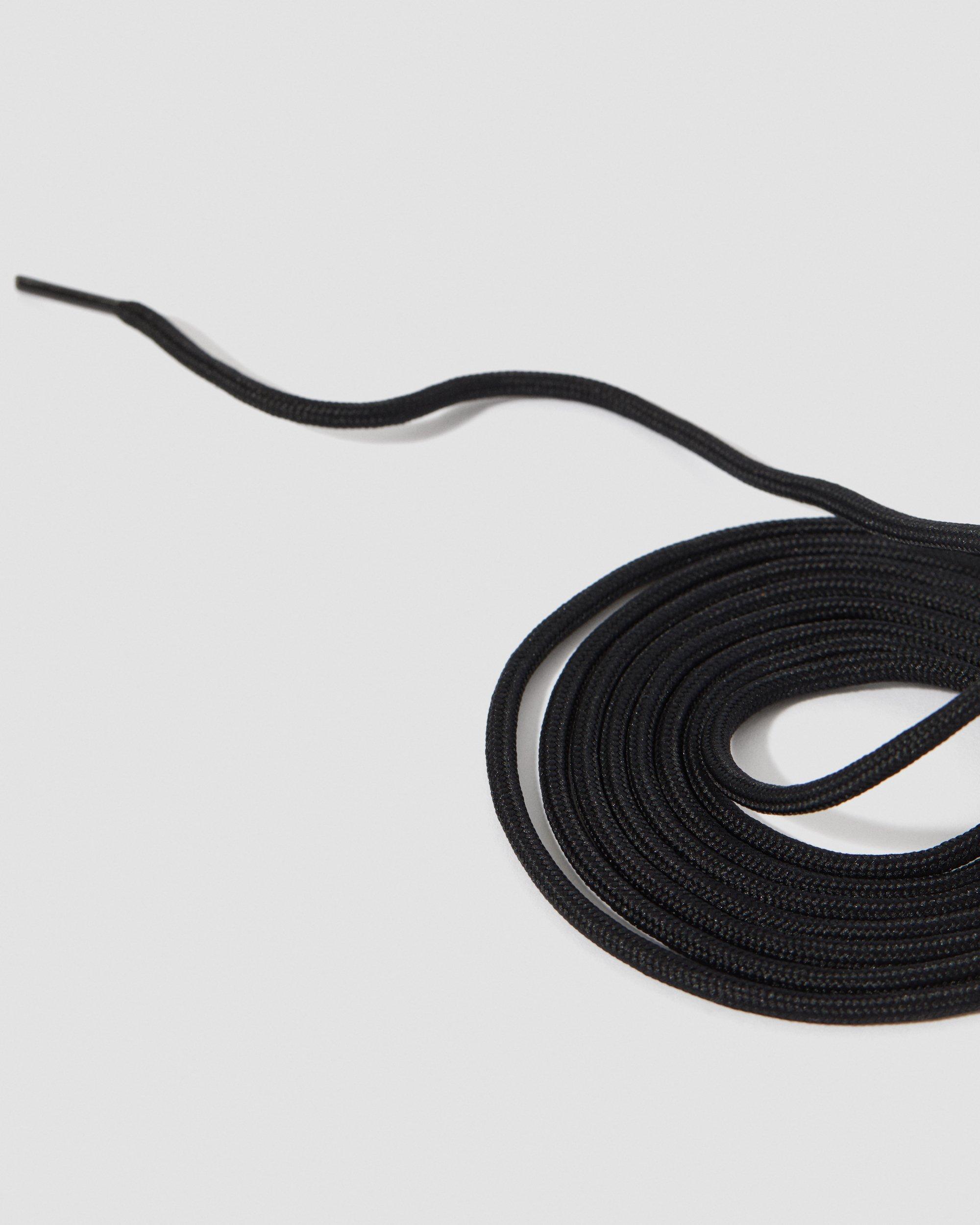 210cm Round Shoe Laces (12-14 Eye) in Black