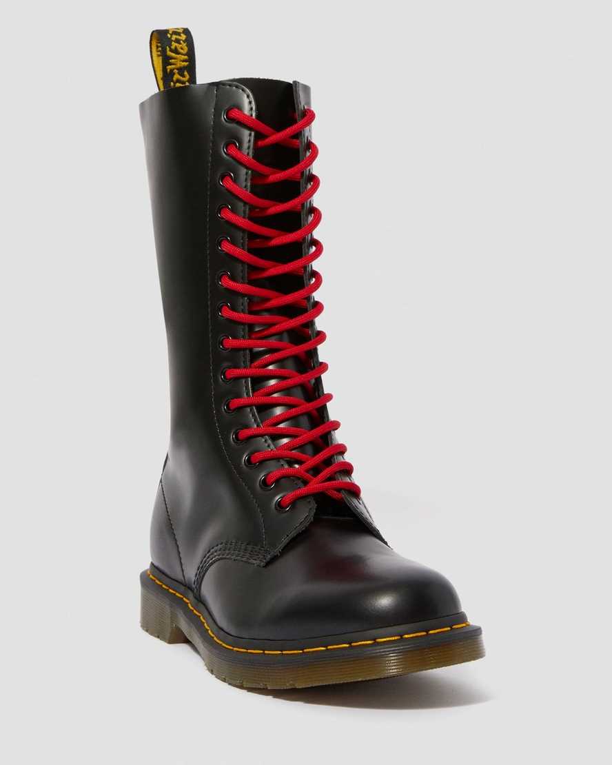 210CM RED POLYESTER ROUND LACES | Dr Martens