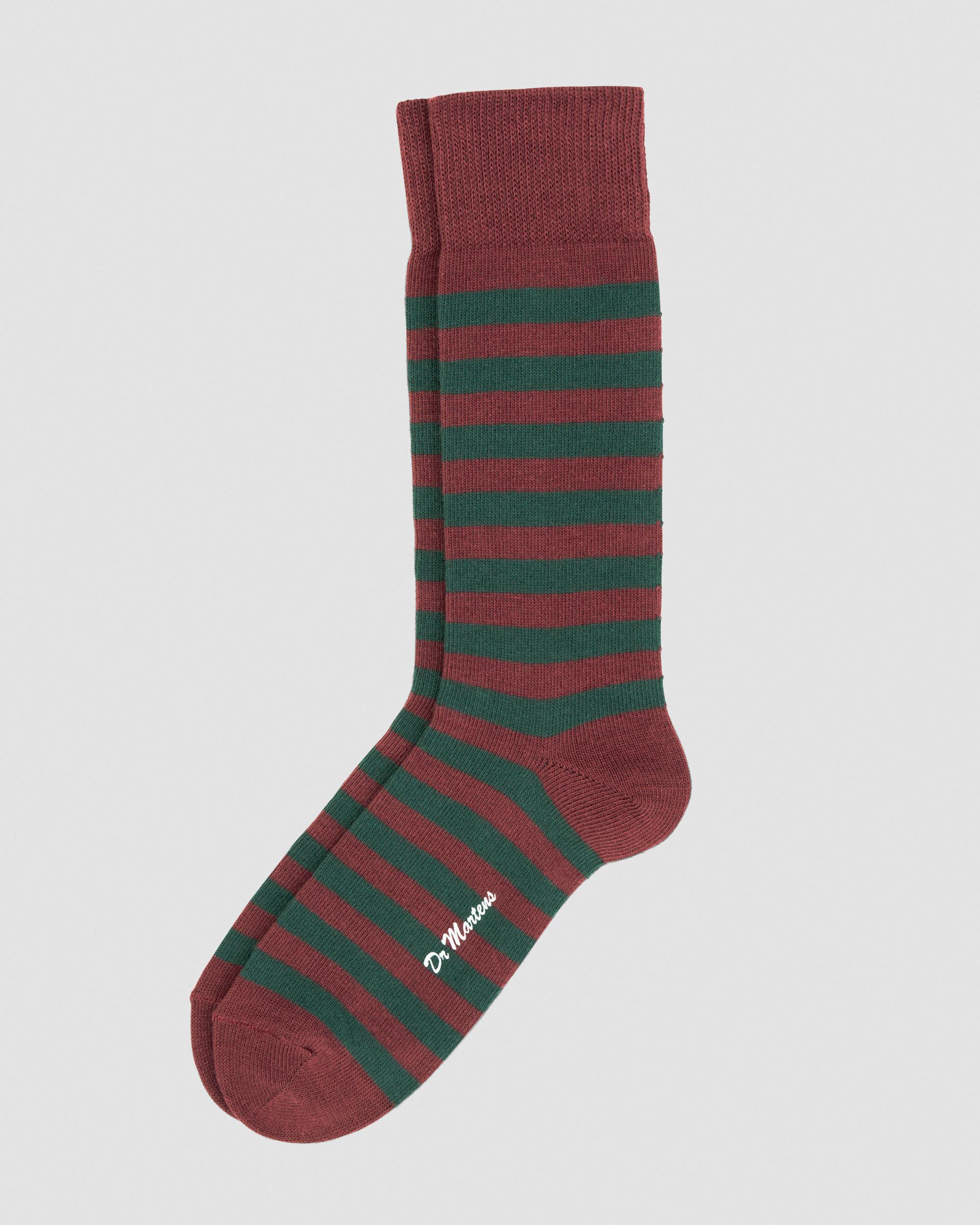 GREEN+RED | Socks | Dr. Martens