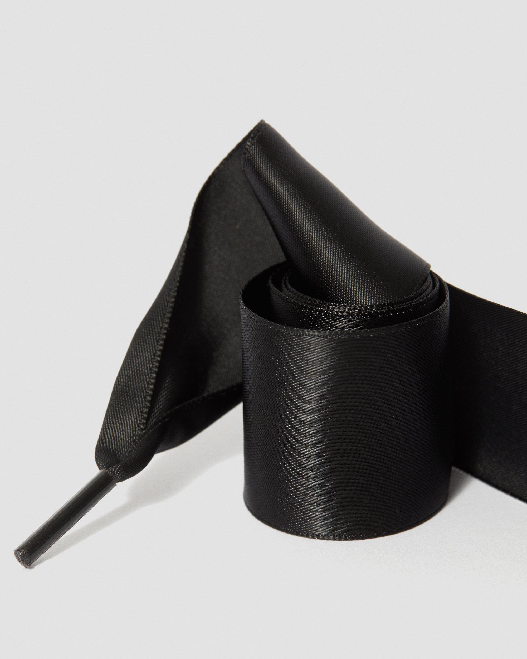 65cm Ribbon Shoe Laces (3 Eye) in Black | Dr. Martens