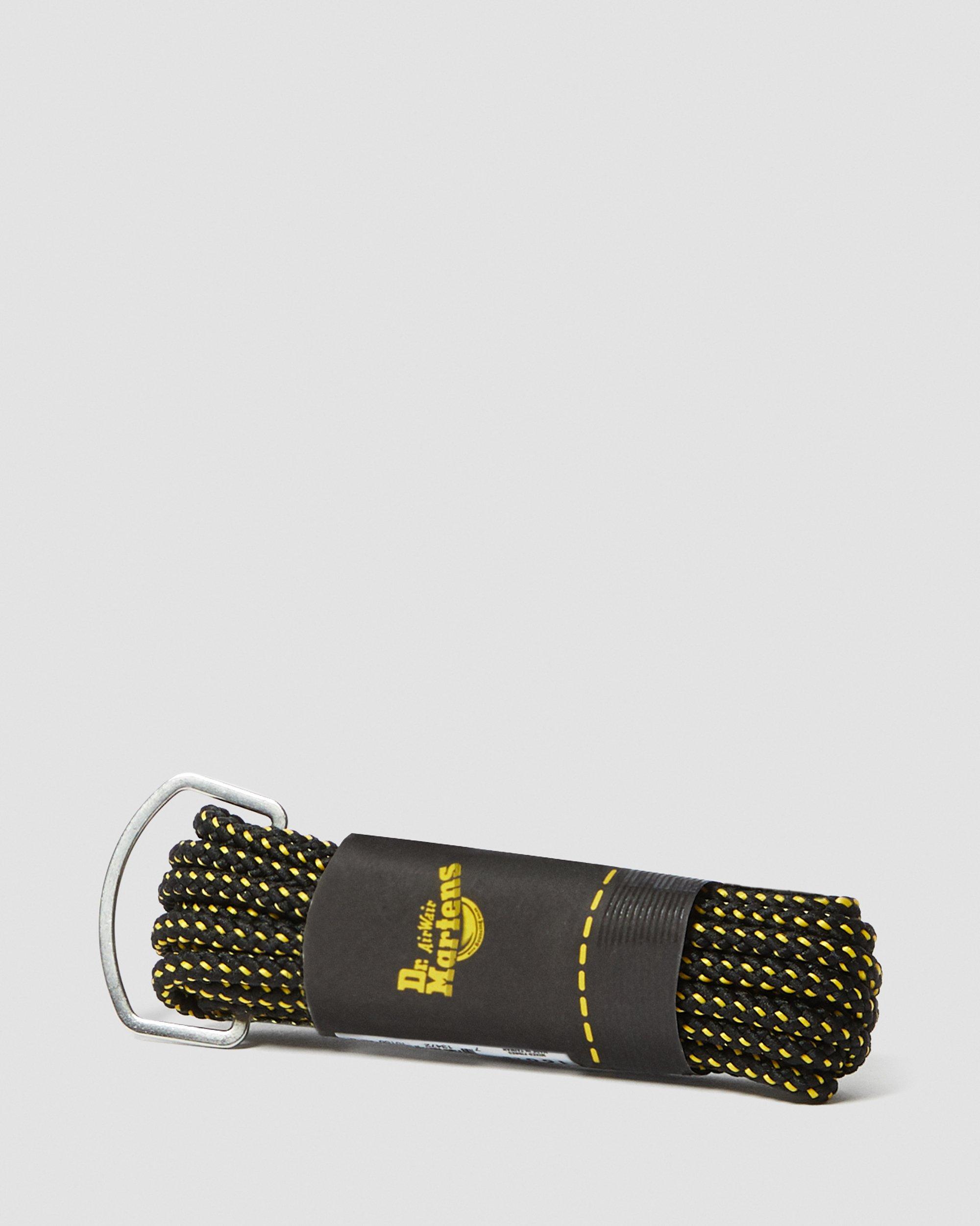 55 Inch Round Shoe Laces (8-10 Eye) in Brown+Yellow