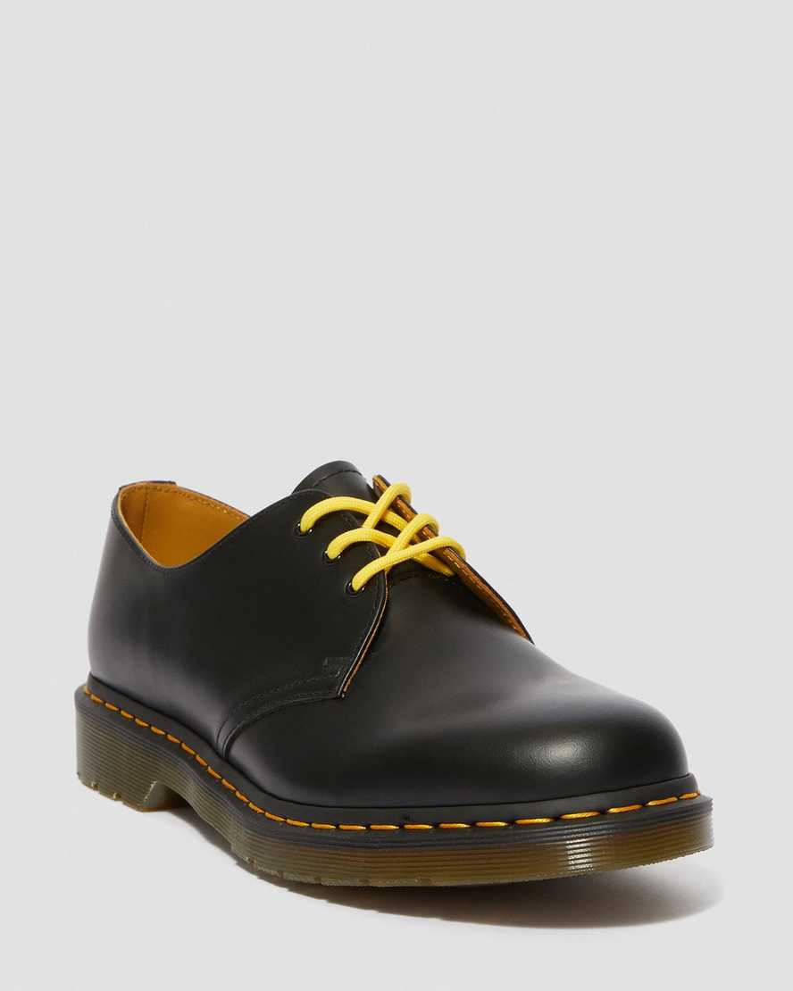 65cm yellow round lace 3i - EACordones redondos para calzado de 4 a 5 ojales Dr. Martens