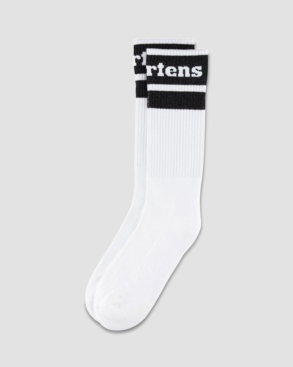 Athletic Socks in White+Black