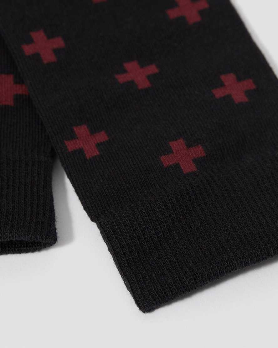 Docs Cross Logo Cotton Blend Socks | Dr Martens