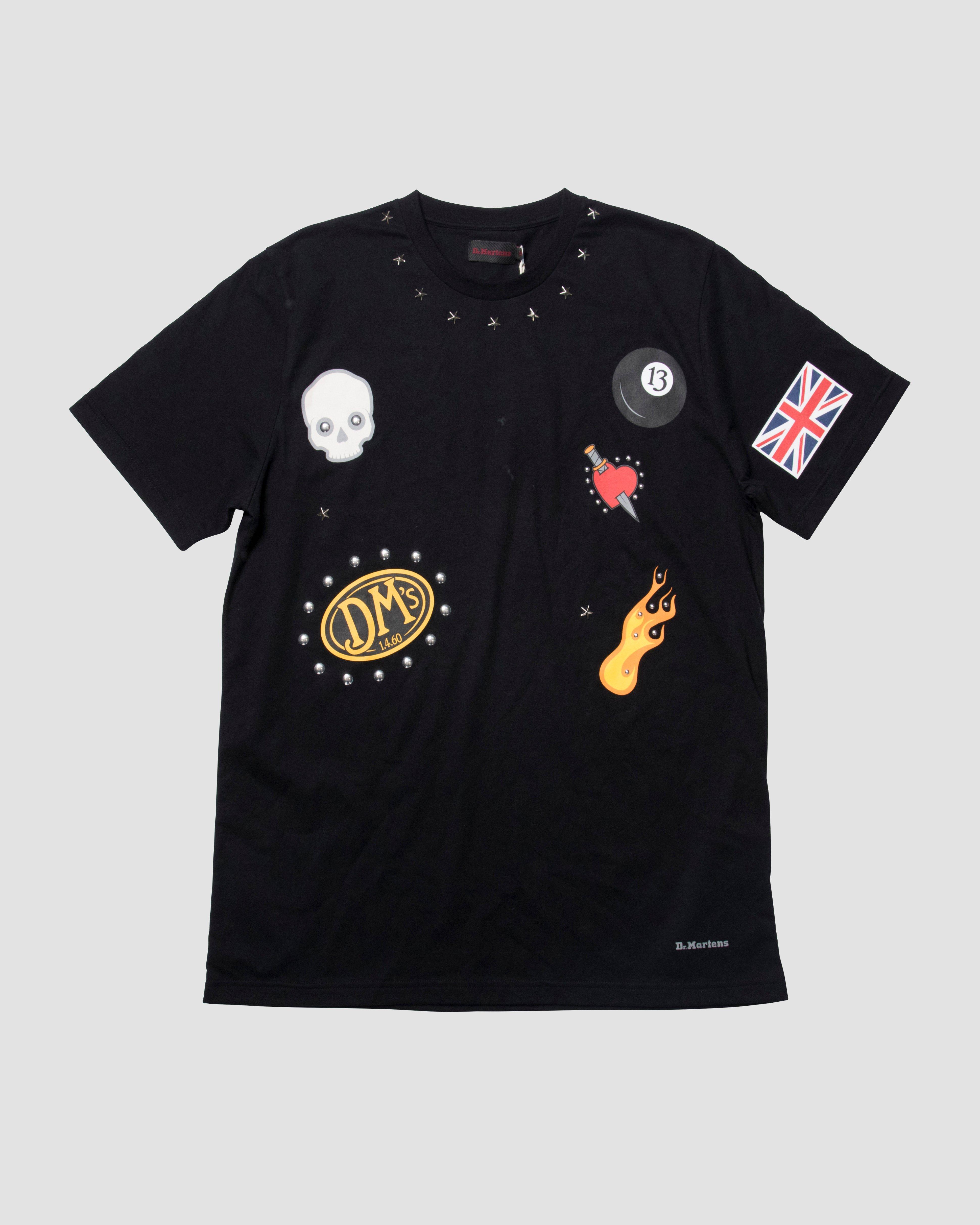 ROCK & ROLL T SHIRT in BLACK | Dr. Martens™