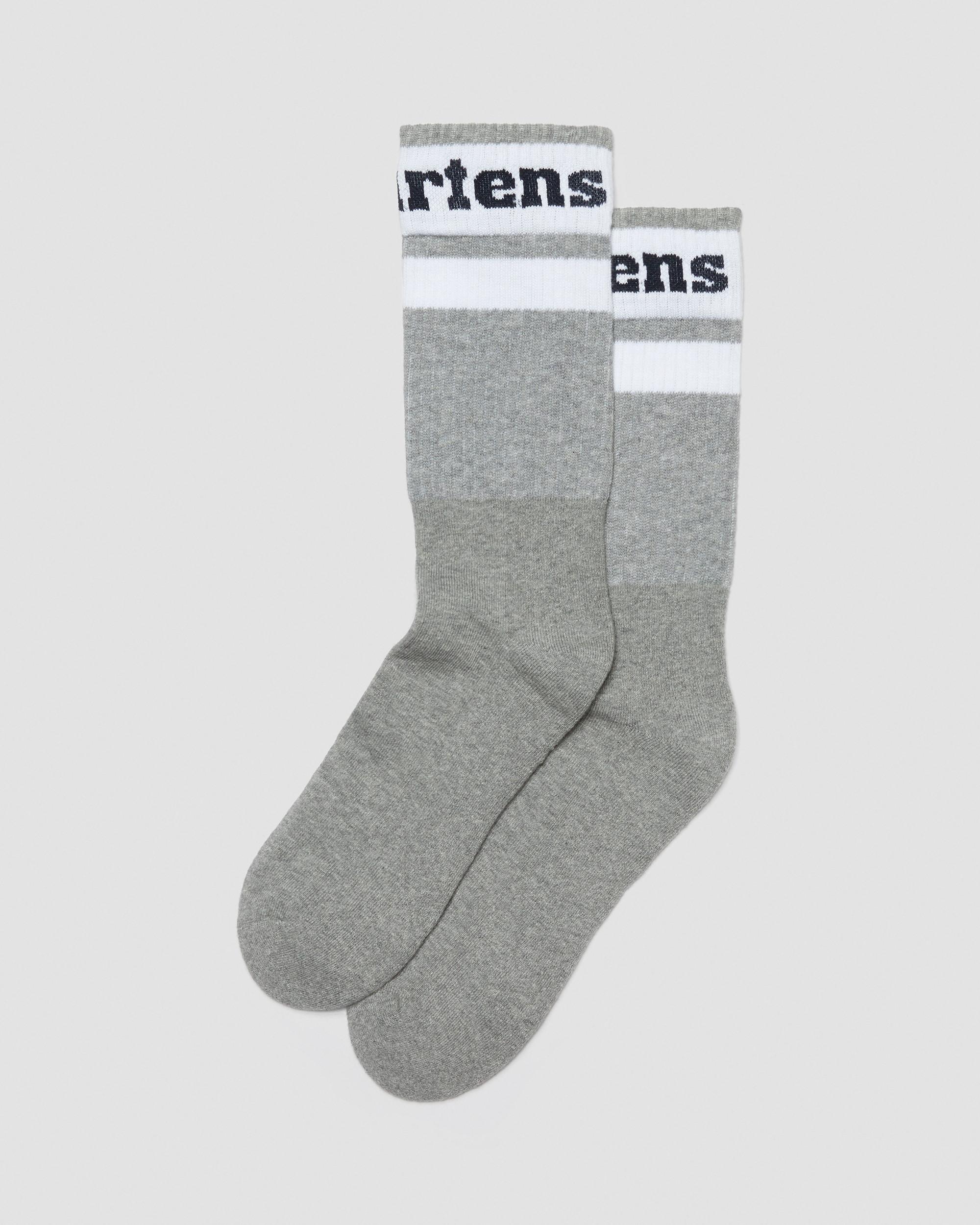 Athletic Logo Organic Cotton Blend Socks