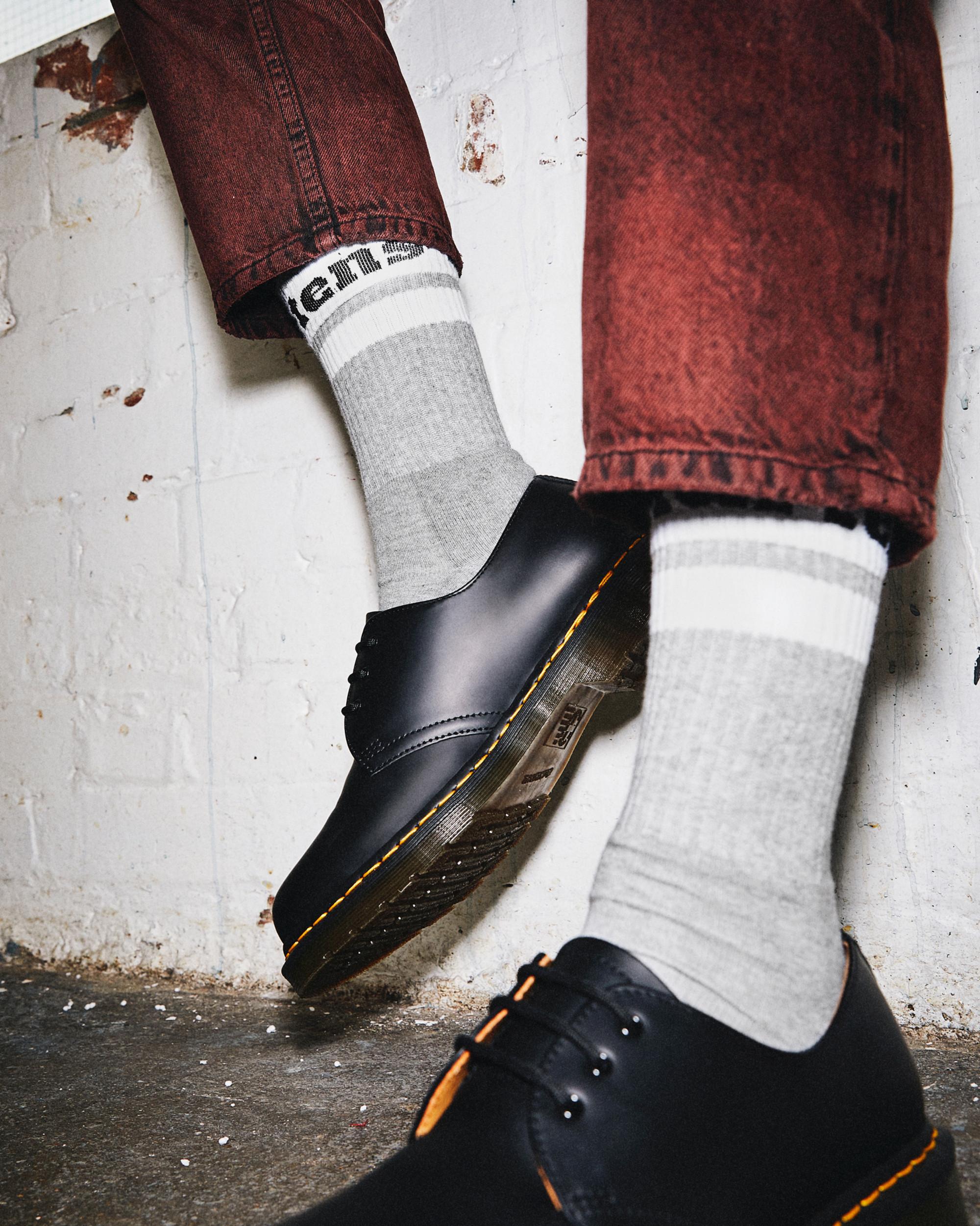 Athletic Logo Organic Cotton Blend Socks