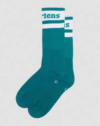 Athletic Logo Organic Cotton Blend Socks