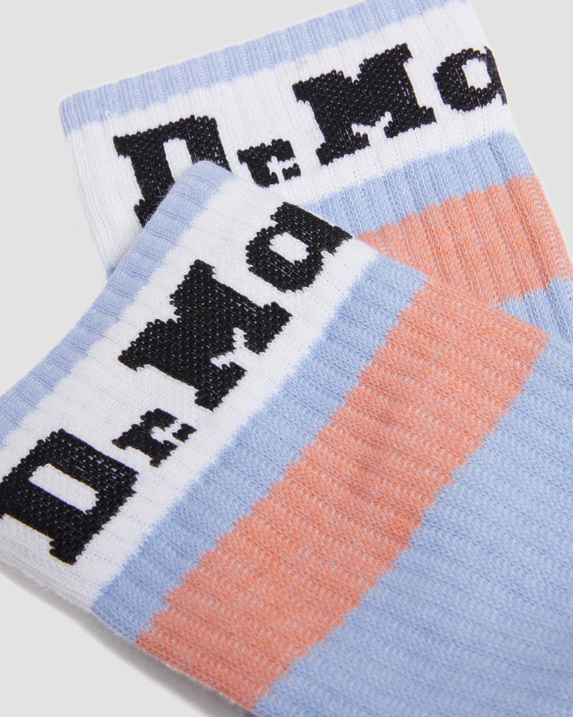 Athletic Logo Organic Cotton Blend Socks