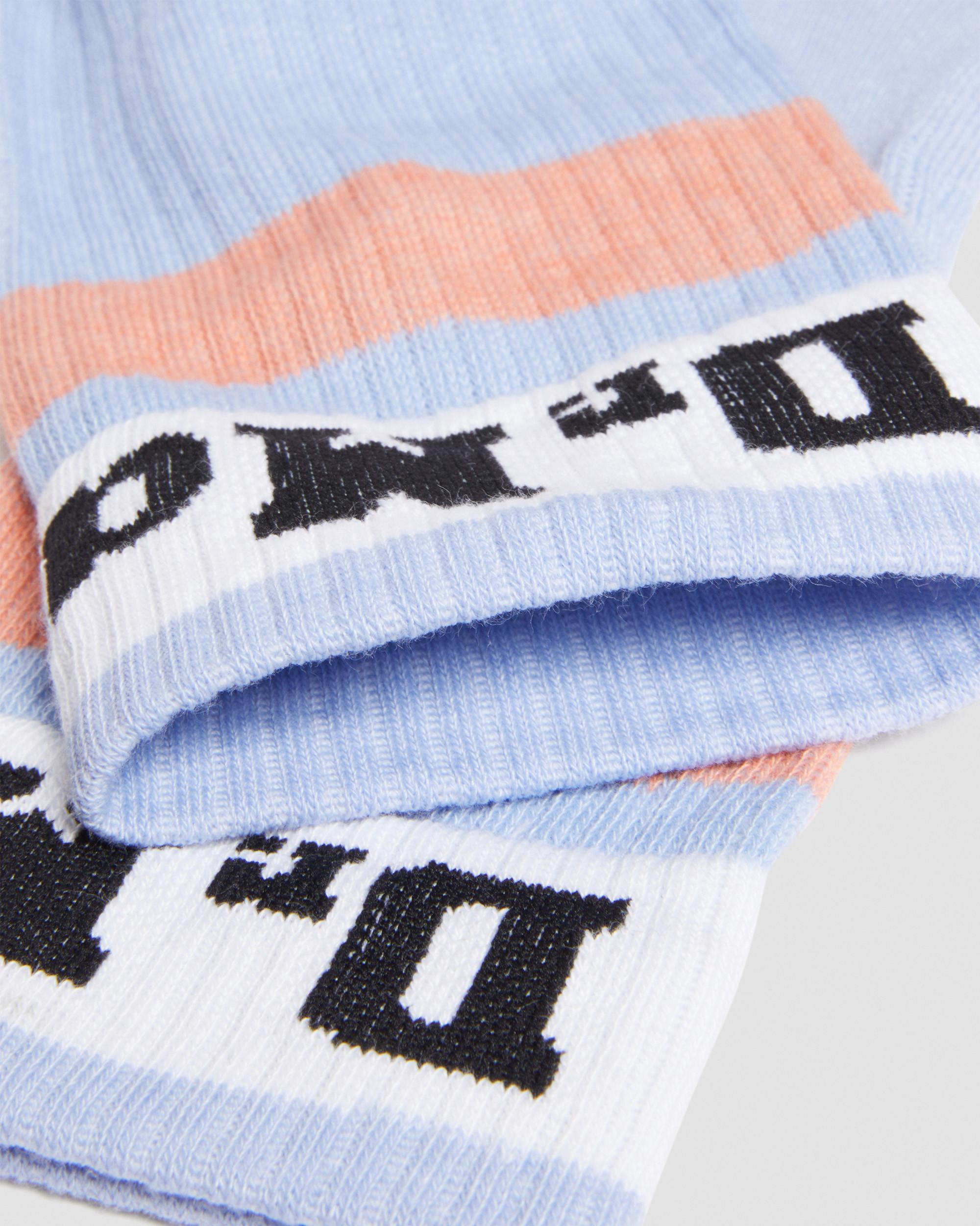 Athletic Logo Organic Cotton Blend Socks