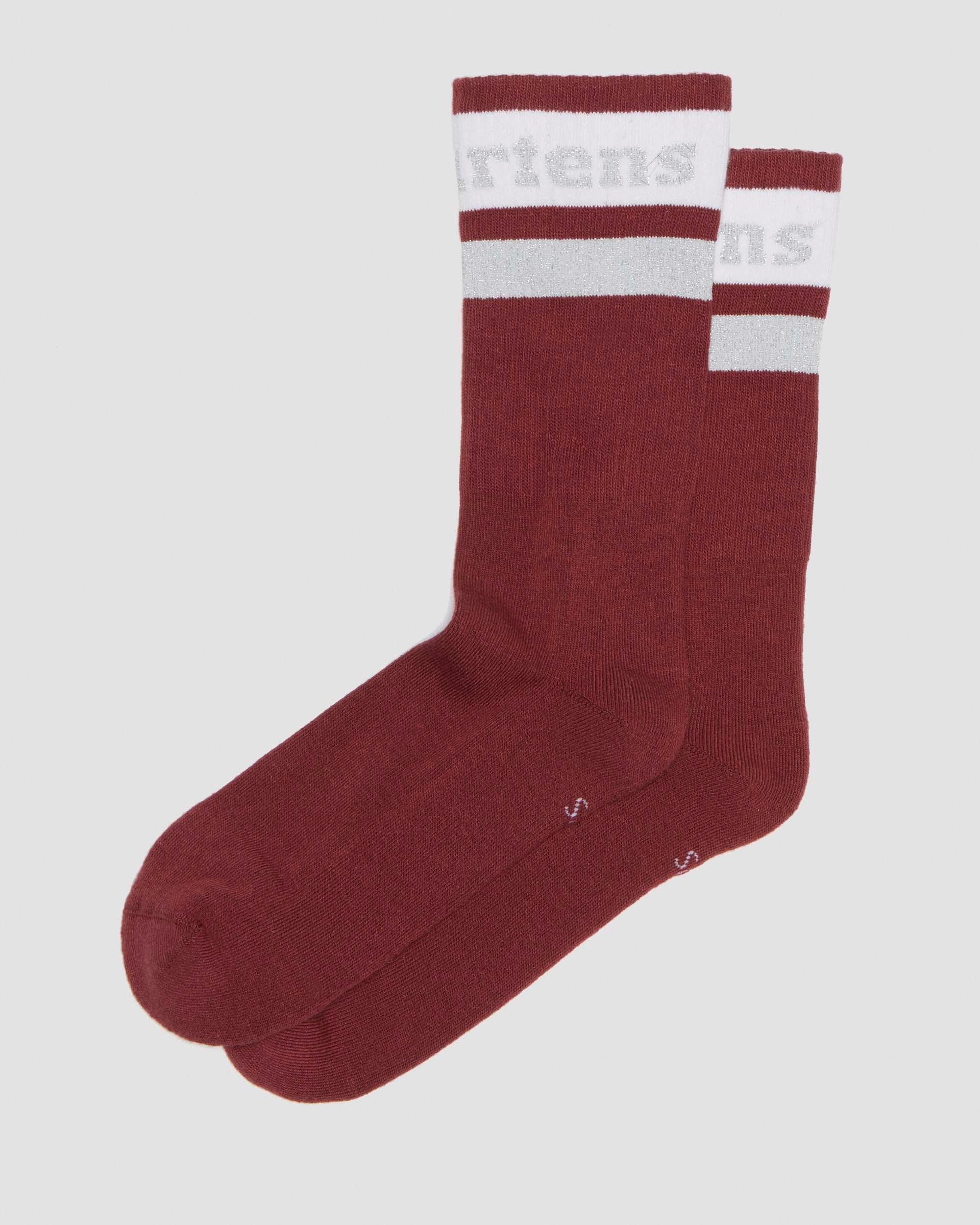 Athletic Logo Organic Cotton Blend Socks