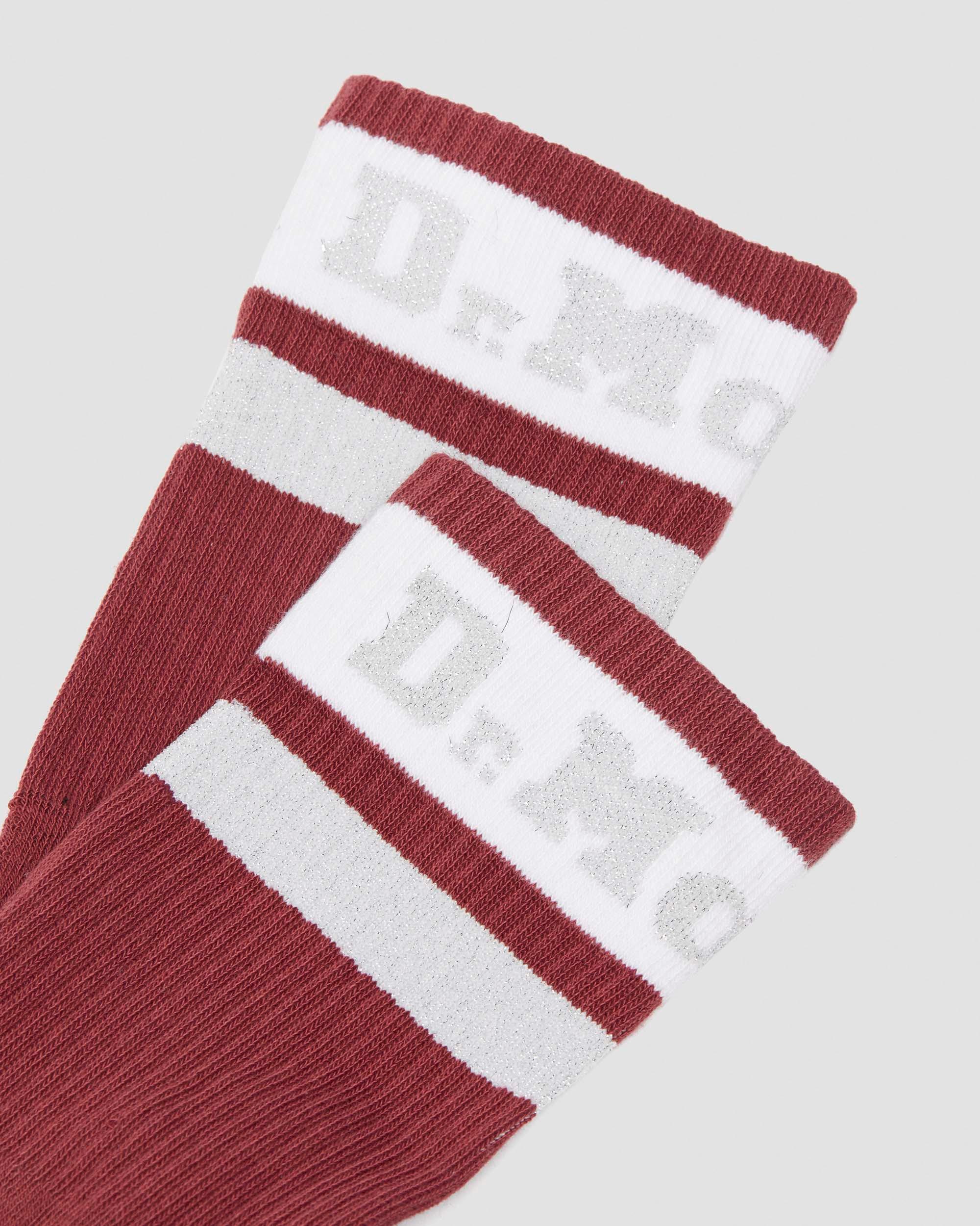 Athletic Logo Organic Cotton Blend Socks