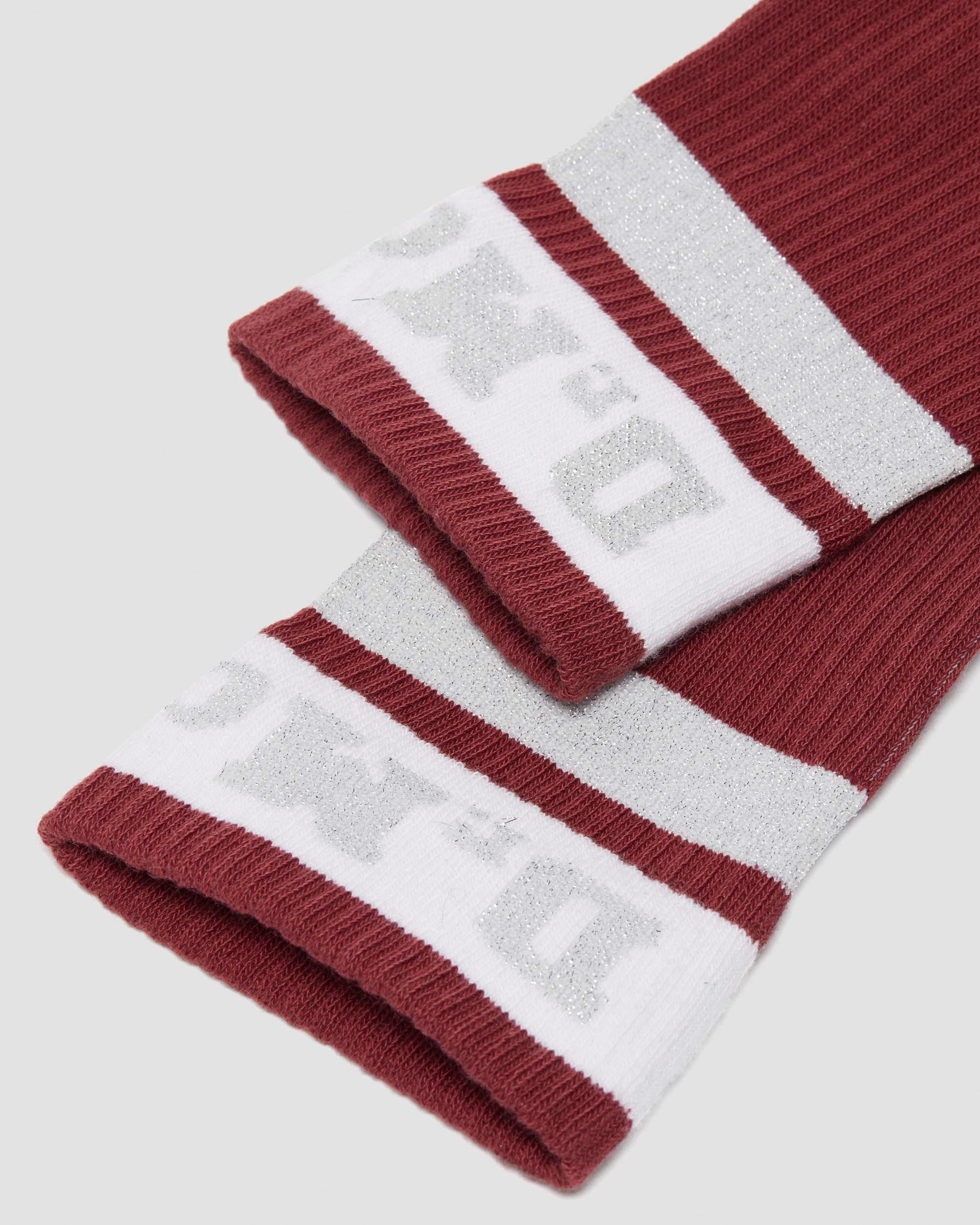 Athletic Logo Organic Cotton Blend Socks