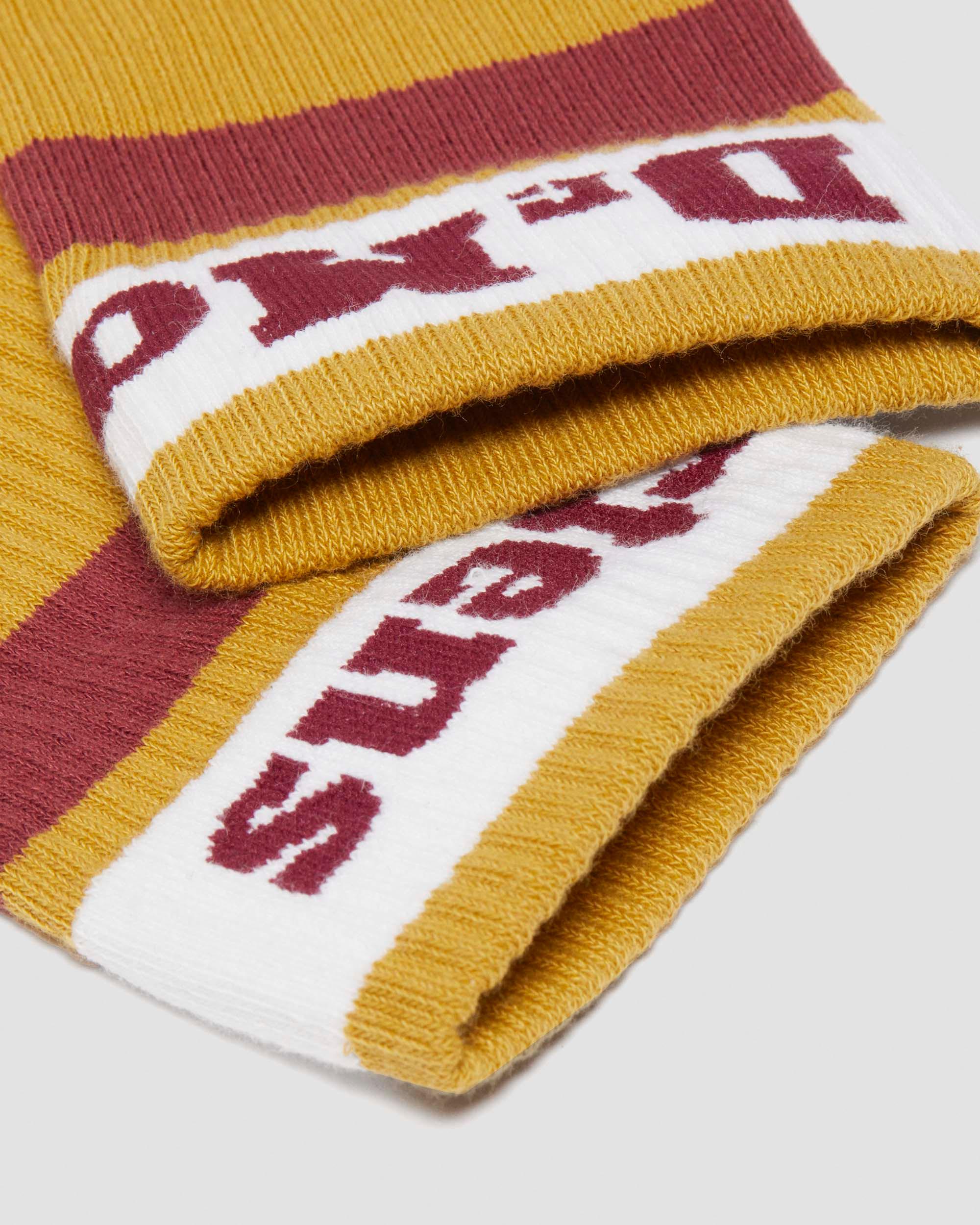 Athletic Logo Organic Cotton Blend Socks