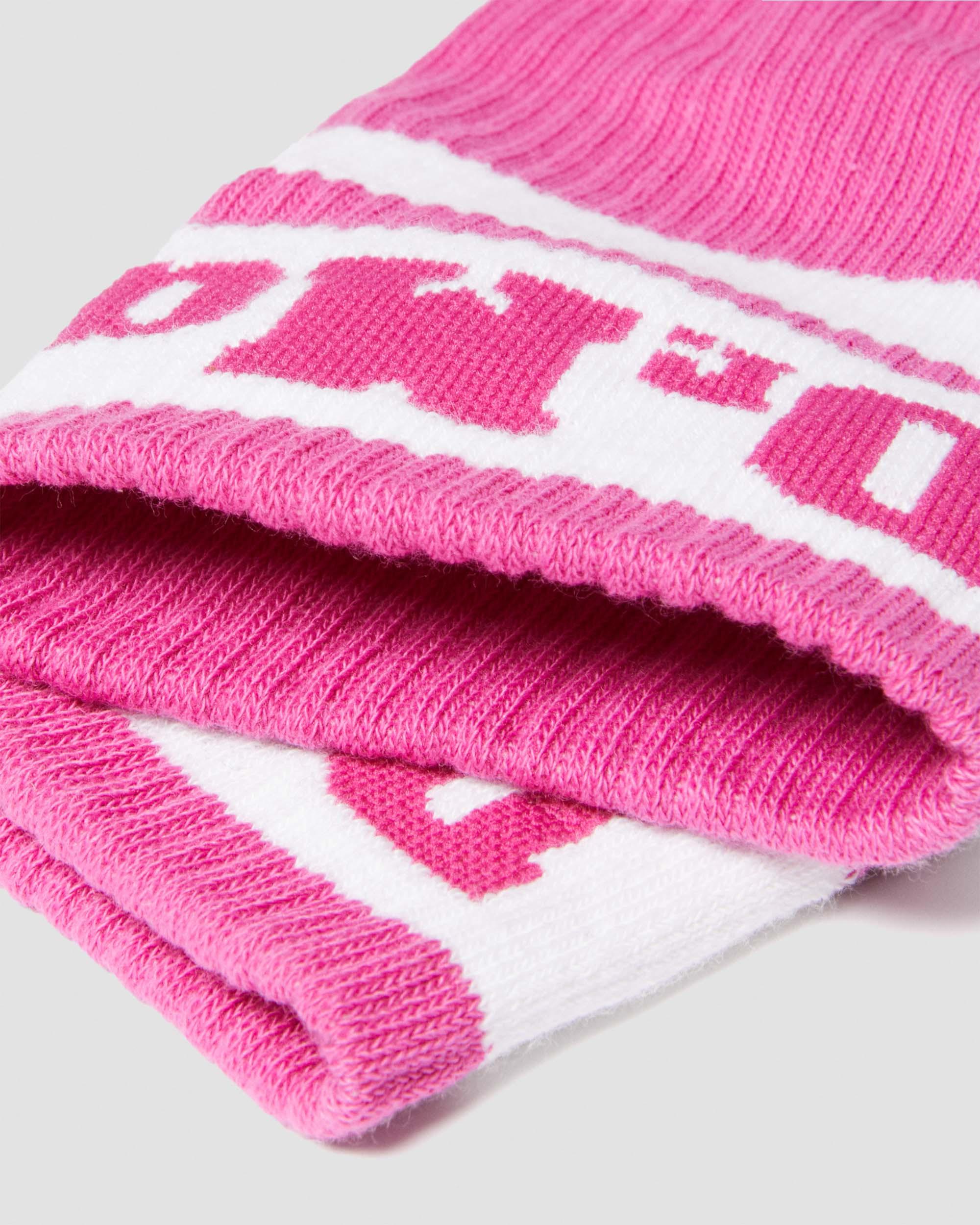 Athletic Logo Organic Cotton Blend Socks