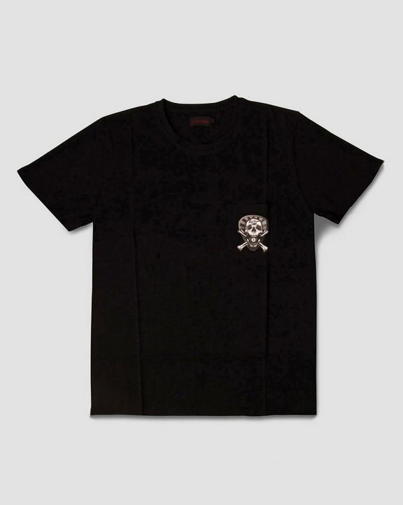 PLECTURM SKULL TEE (WITH POCKET) Dr. Martens