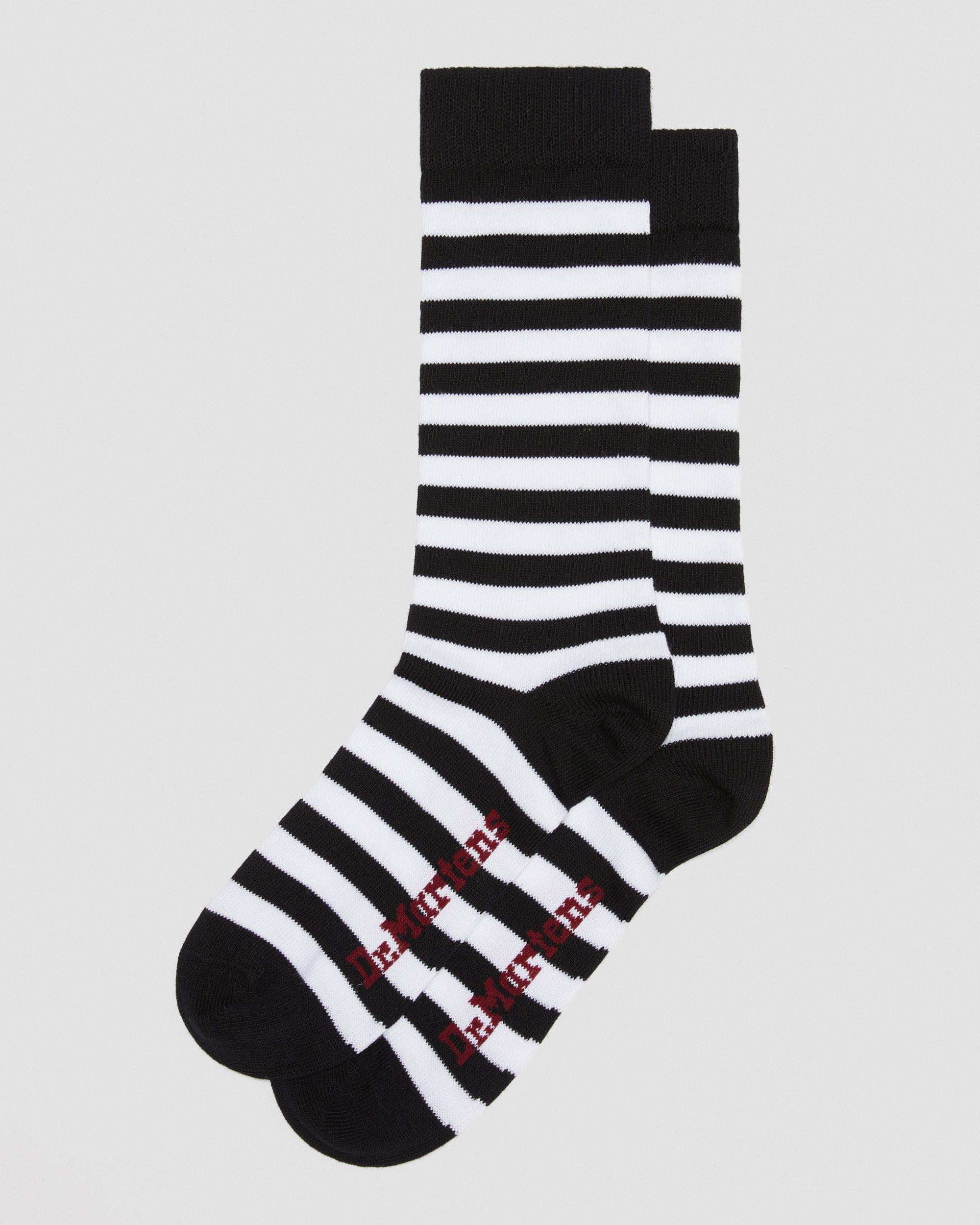 Thin Stripe Cotton Blend Socks Dr. Martens