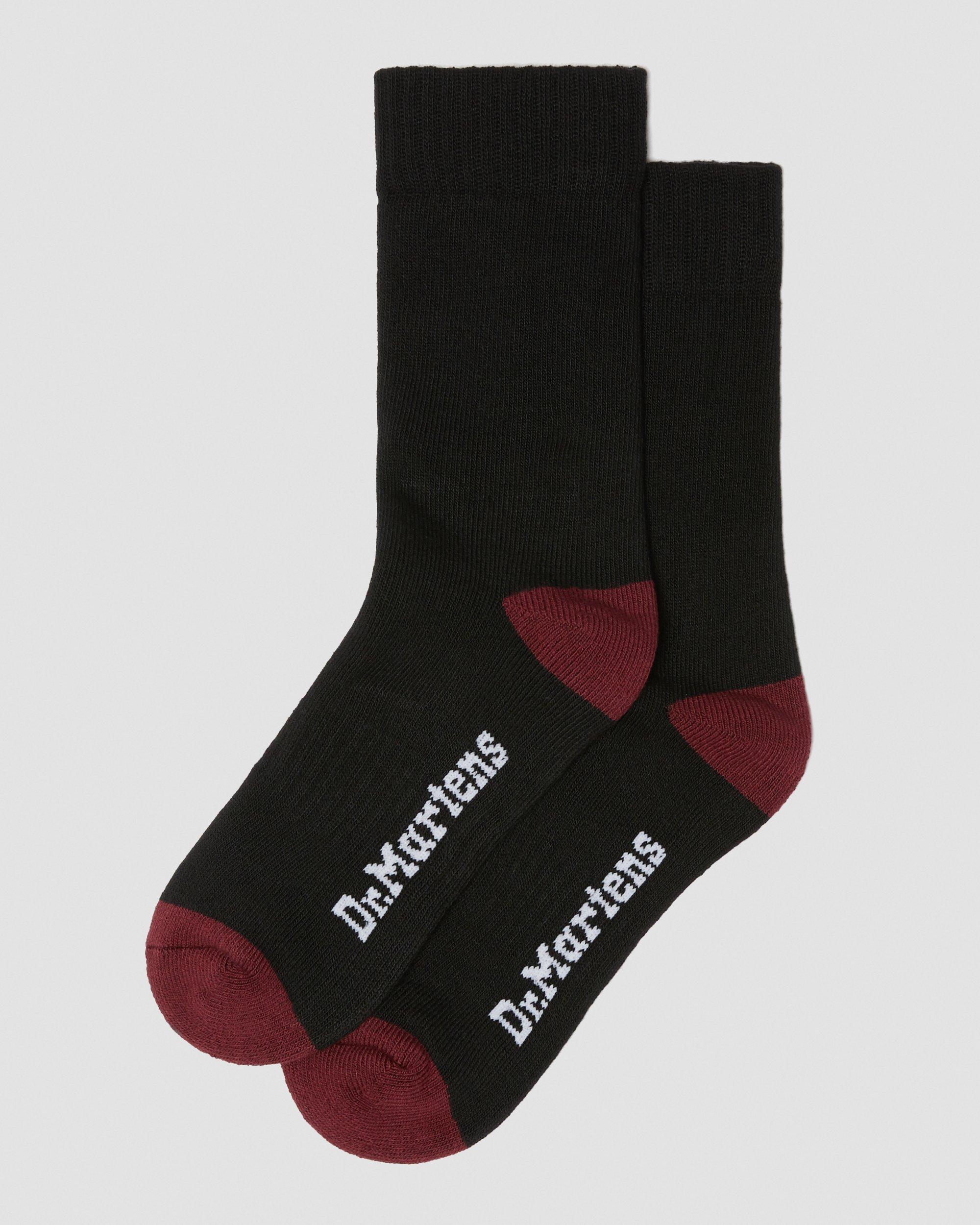 BLACK+CHERRY RED | Socken | Dr. Martens