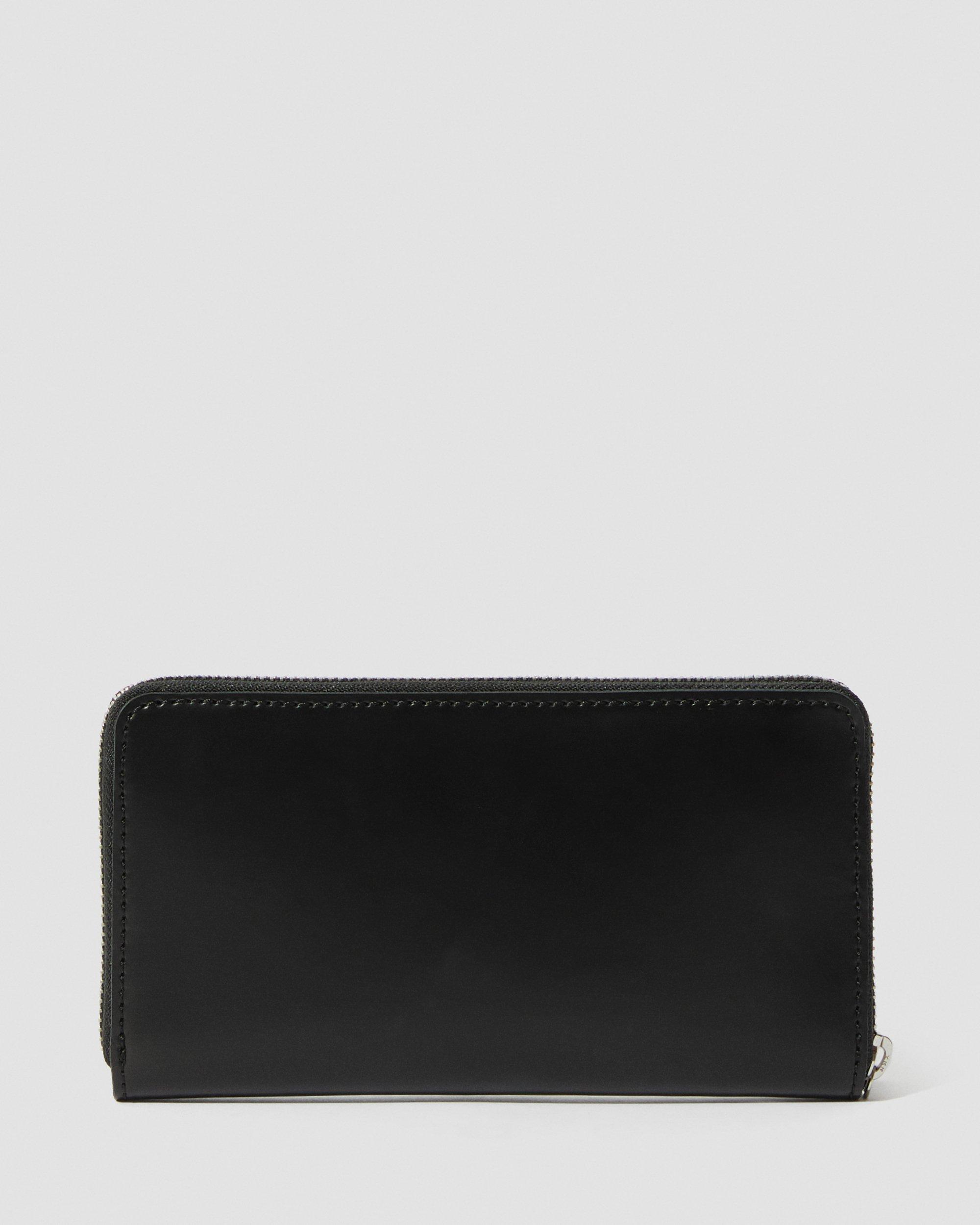 LEATHER ZIP PURSE in Black | Dr. Martens
