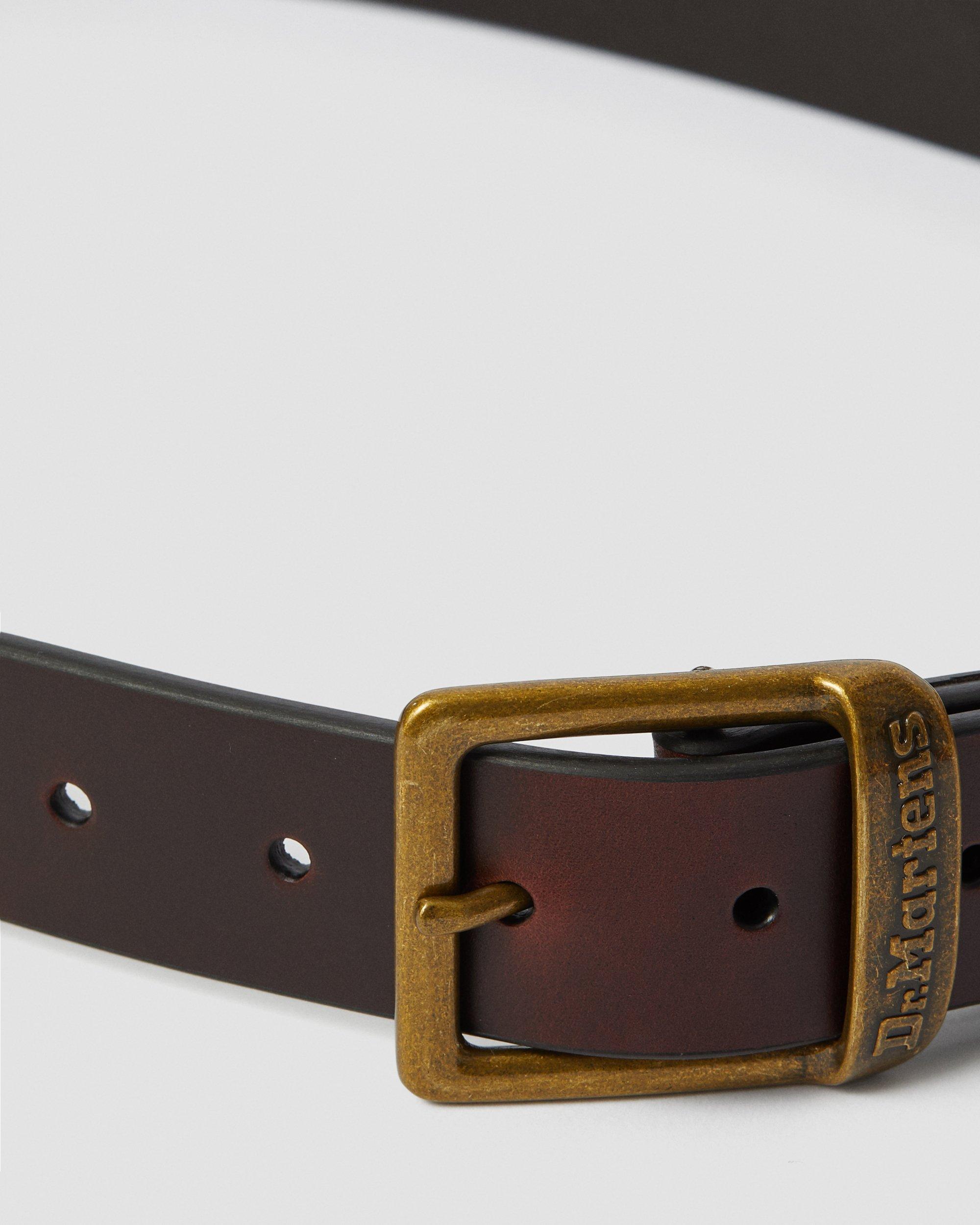 Brando Leather Belt in CHARRO | Dr. Martens™