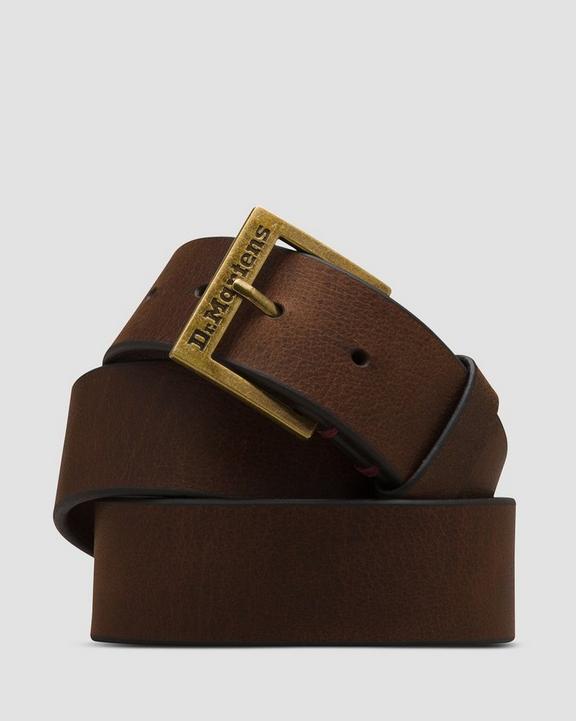 Grizzly Leather Belt Dr. Martens