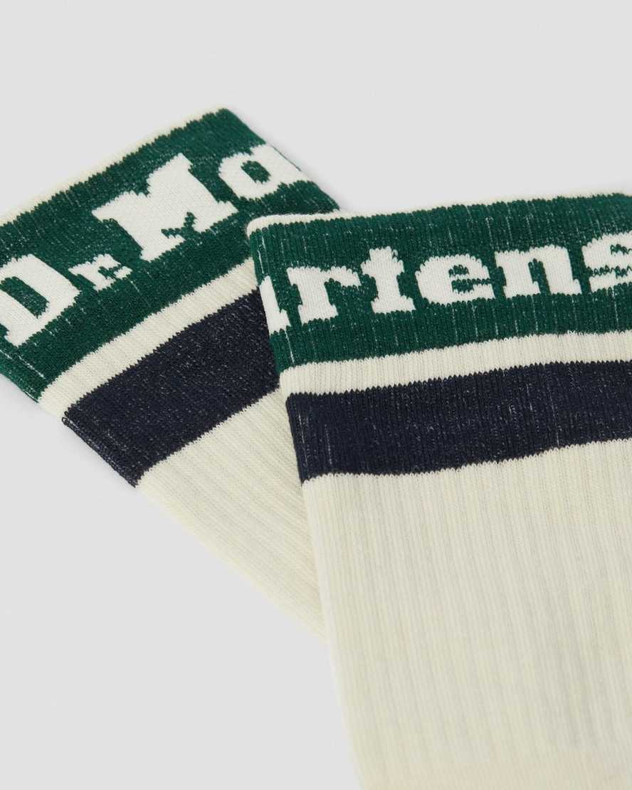 Athletic Logo 3 Pack Cotton Blend Socks | Dr Martens
