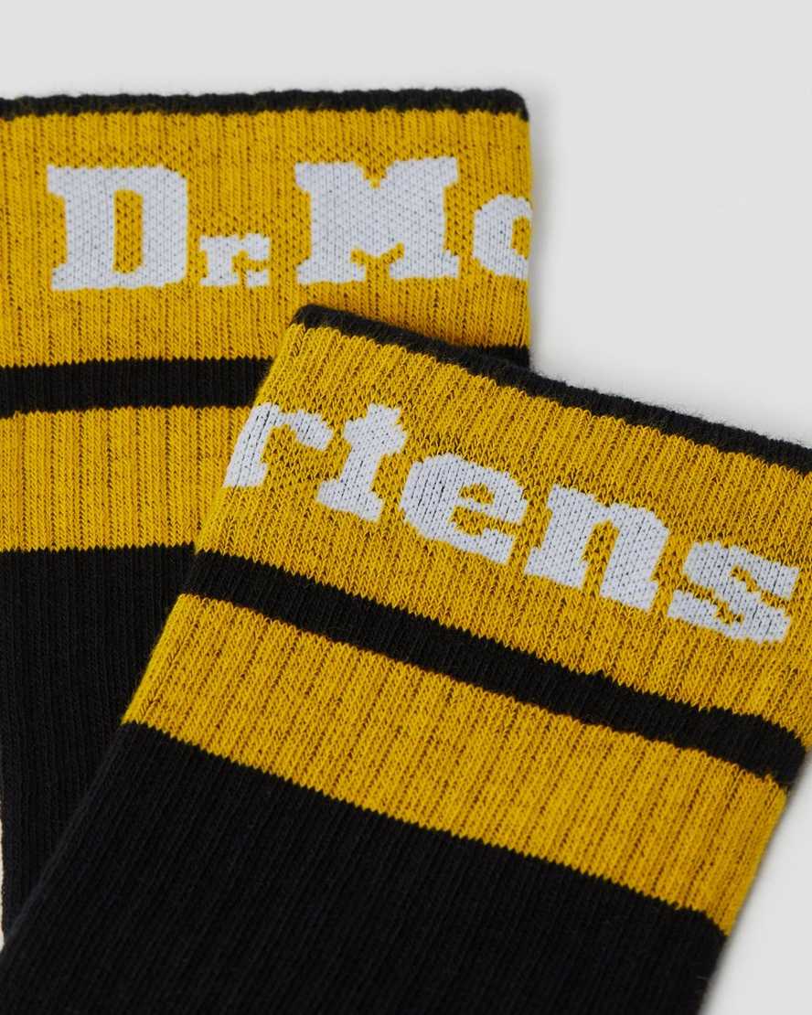 Athletic Logo 3 Pack Cotton Blend Socks | Dr Martens
