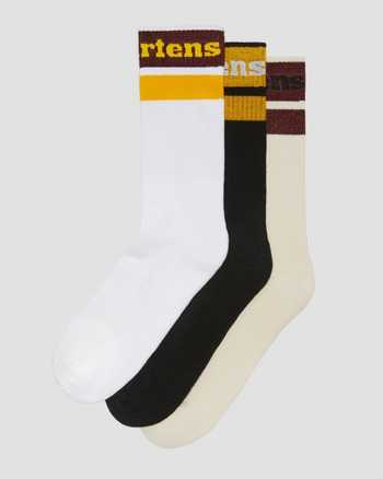 BLACK+EGRET+WHITE | Socks | Dr. Martens