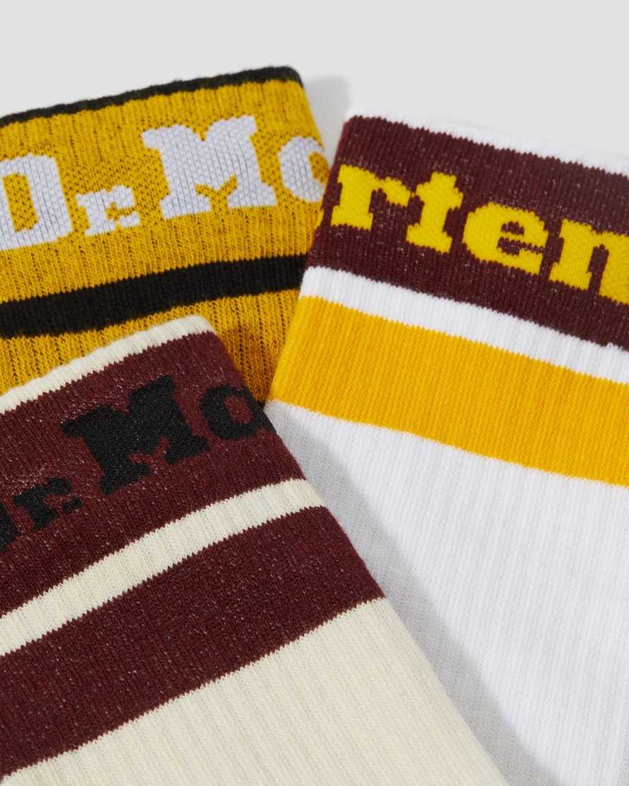 Athletic Logo 3-Pack Socks | Dr Martens