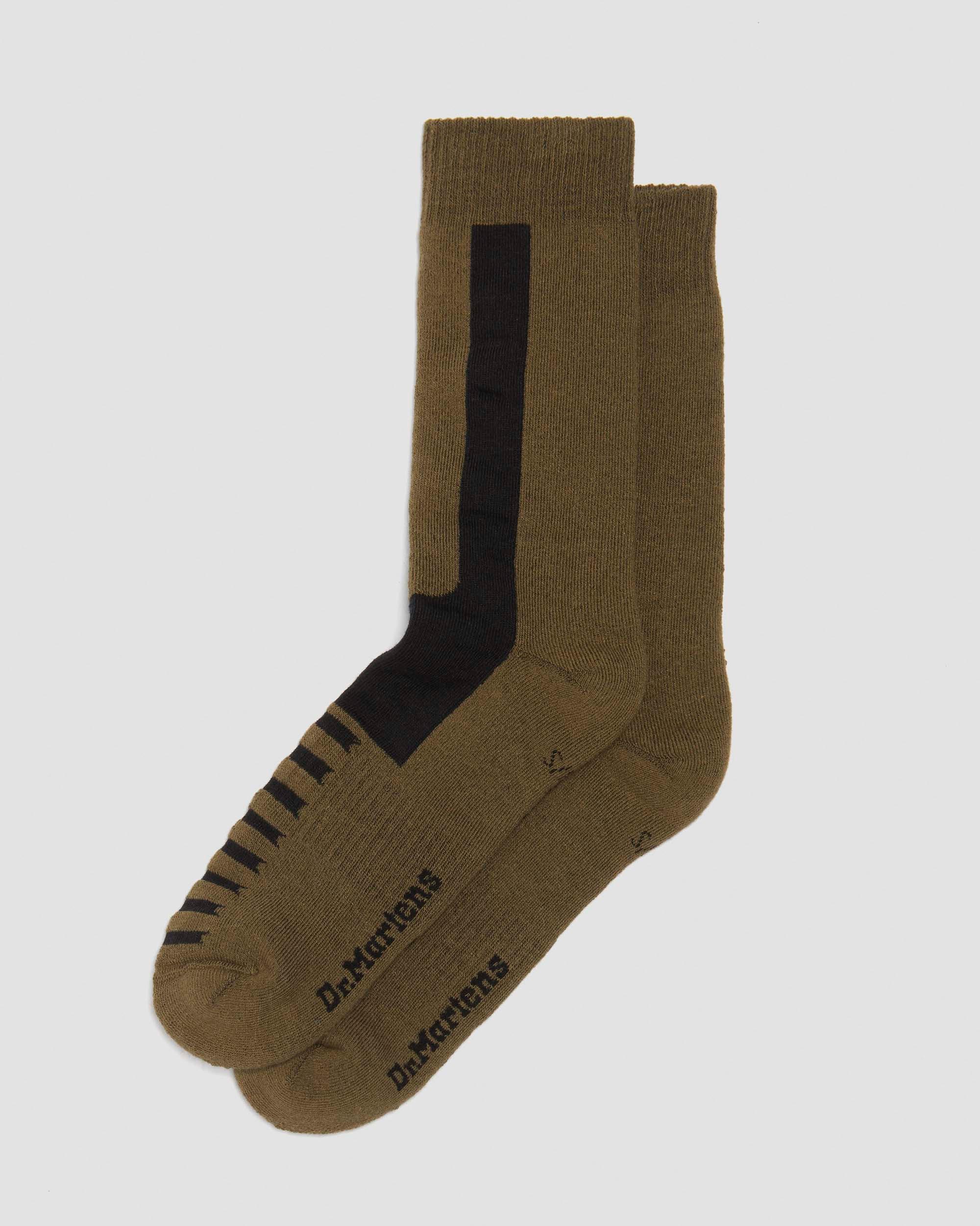 Double Doc Organic Cotton Blend Socks in Powder Pink