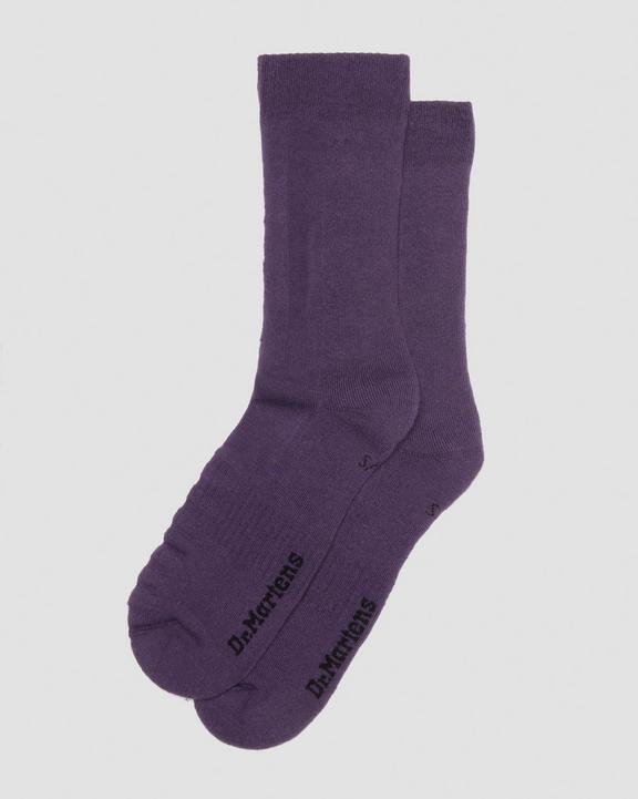 Double Doc Organic Blend Socks PurpleDouble Doc Cotton Blend Socks Dr. Martens