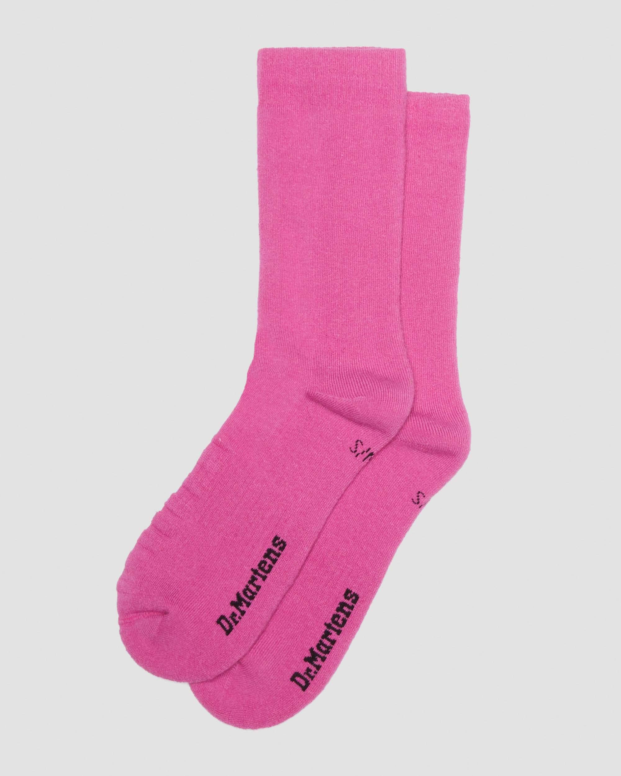 Double Doc Cotton Blend Socks in Charcoal