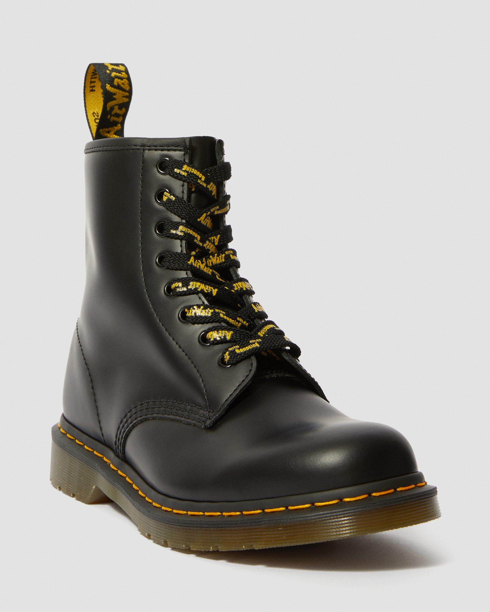 DR MARTENS 55 Inch Black Bouncing Sole Laces (8-10 Eye)